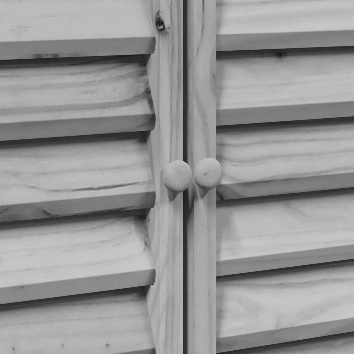Gartenschuppen Grau 106 x 56 x 113,5 cm Massivholz aus Fichte