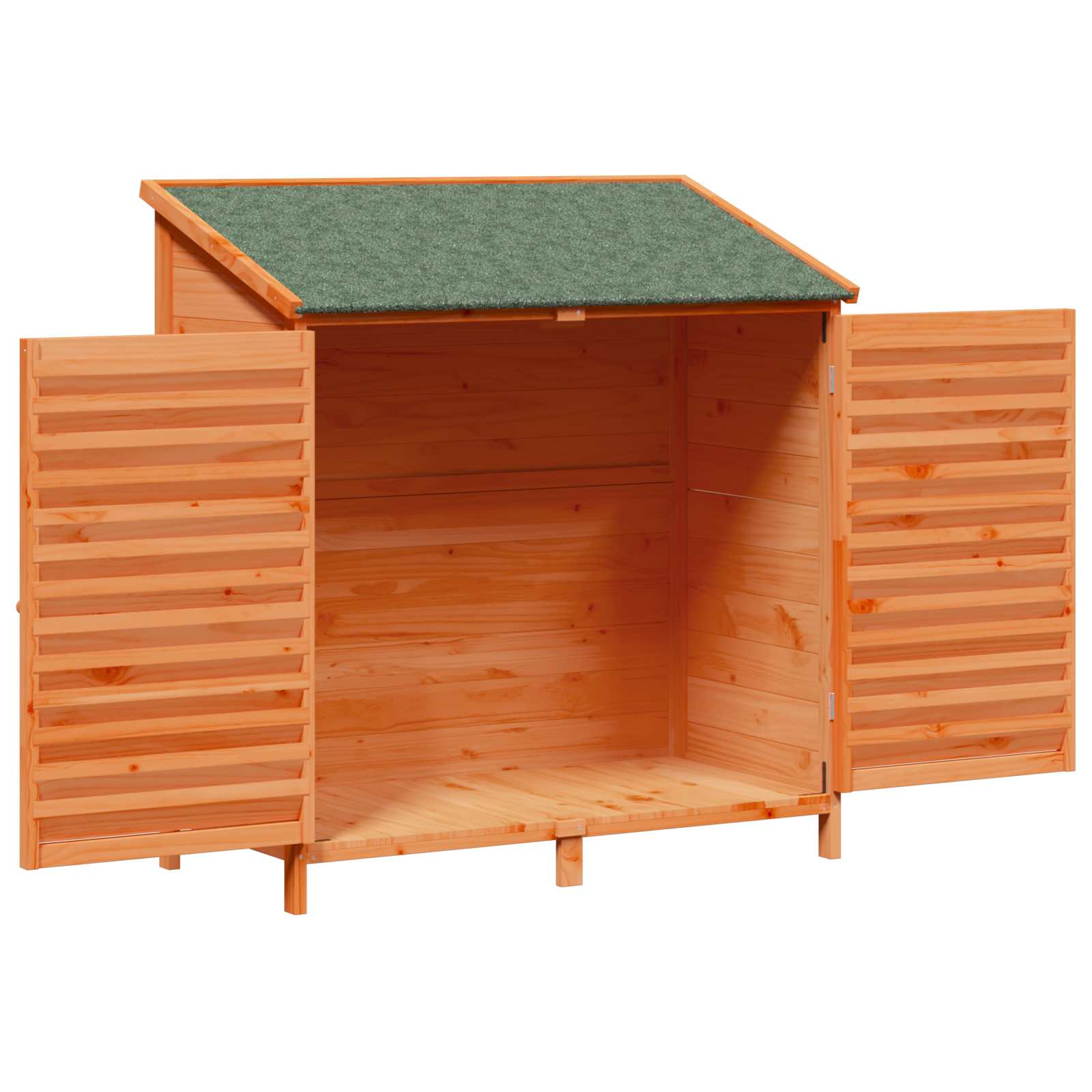 Gartenschuppen Braun 106 x 56 x 113,5 cm Massivholz aus Fichte