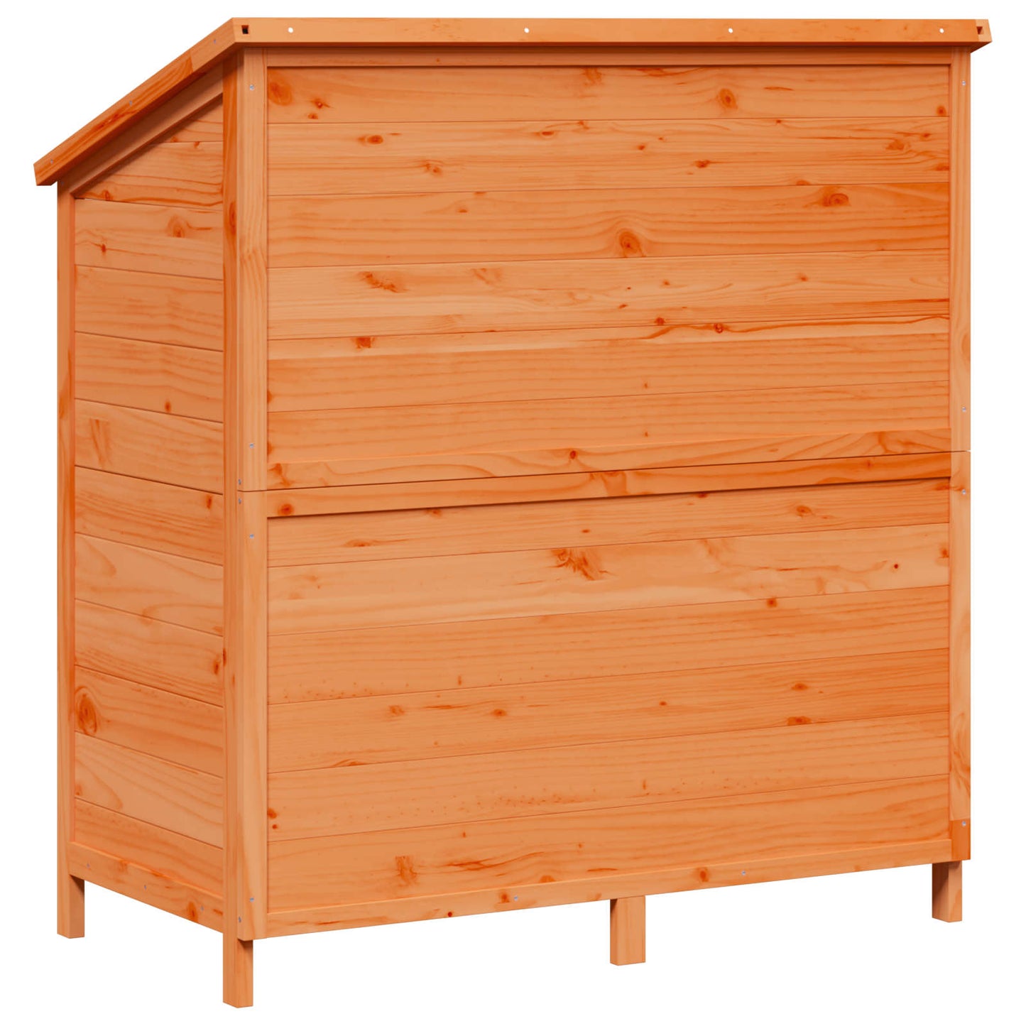 Gartenschuppen Braun 106 x 56 x 113,5 cm Massivholz aus Fichte