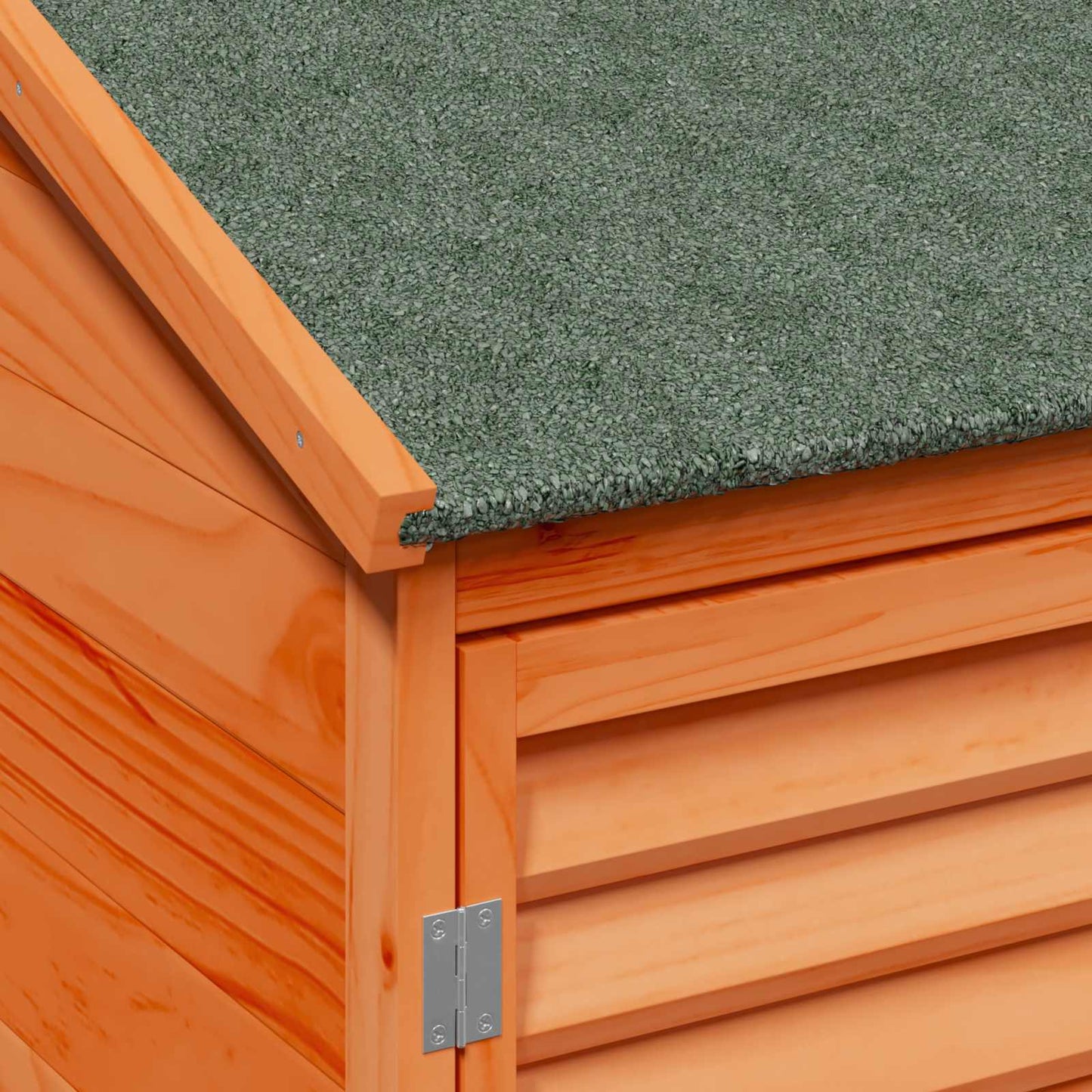 Gartenschuppen Braun 106 x 56 x 176,5 cm Massivholz aus Fichte