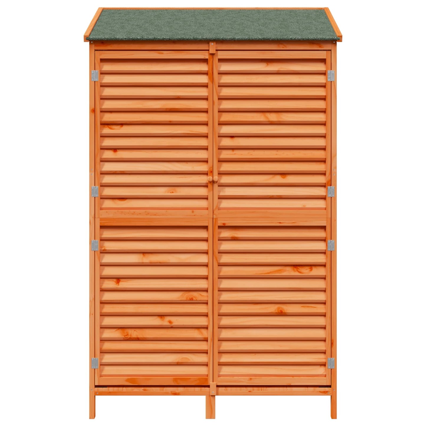 Gartenschuppen Braun 106 x 56 x 176,5 cm Massivholz aus Fichte