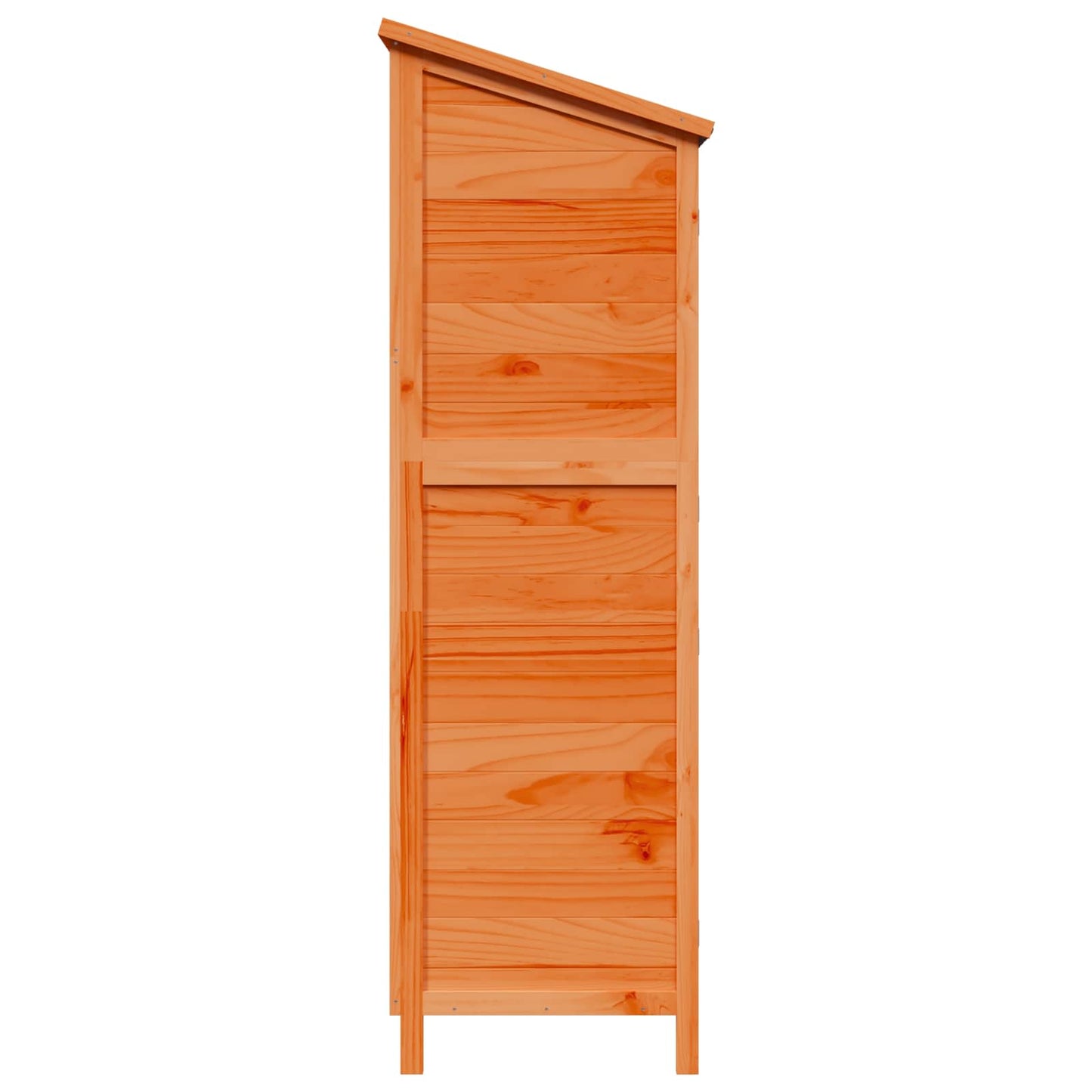 Gartenschuppen Braun 106 x 56 x 176,5 cm Massivholz aus Fichte