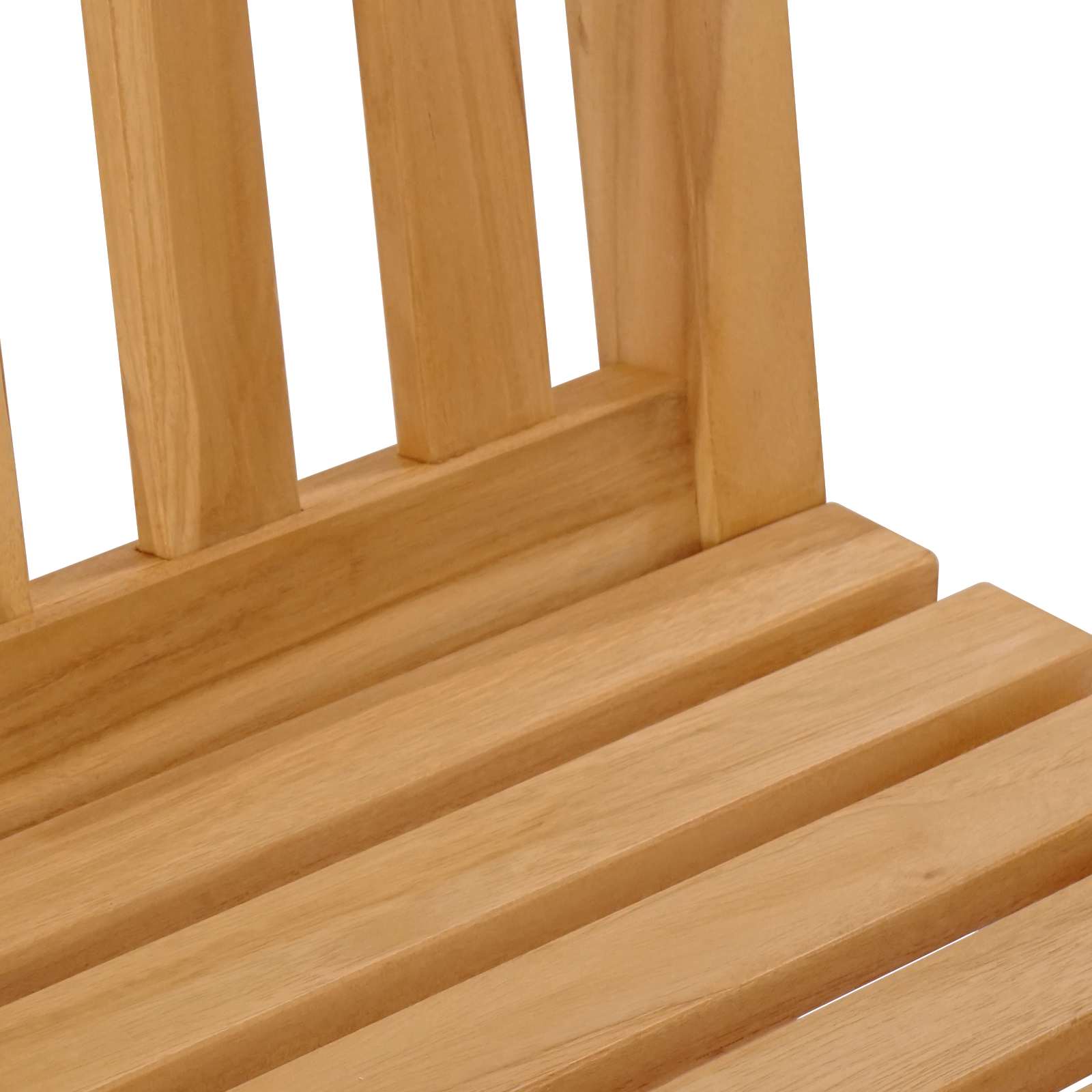 Outdoor Bar Set 3 pcs Unbehandelt Massivholz Teak