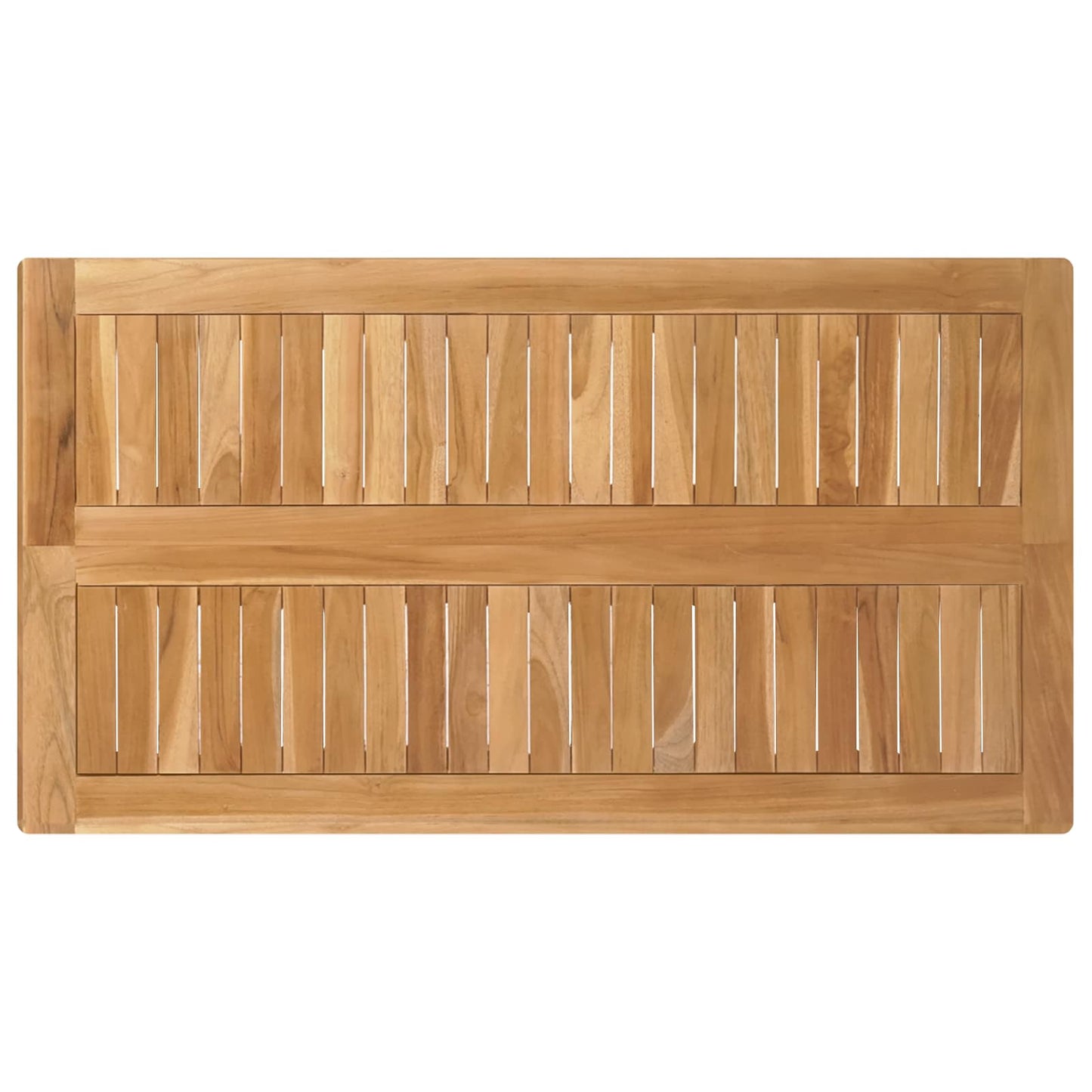 Outdoor Bar Set 5 stk. Unbehandelt Massivholz Teak