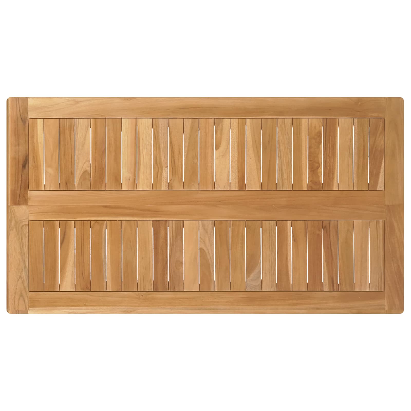 Outdoor Bar Set 5 stk. Unbehandelt Massivholz Teak