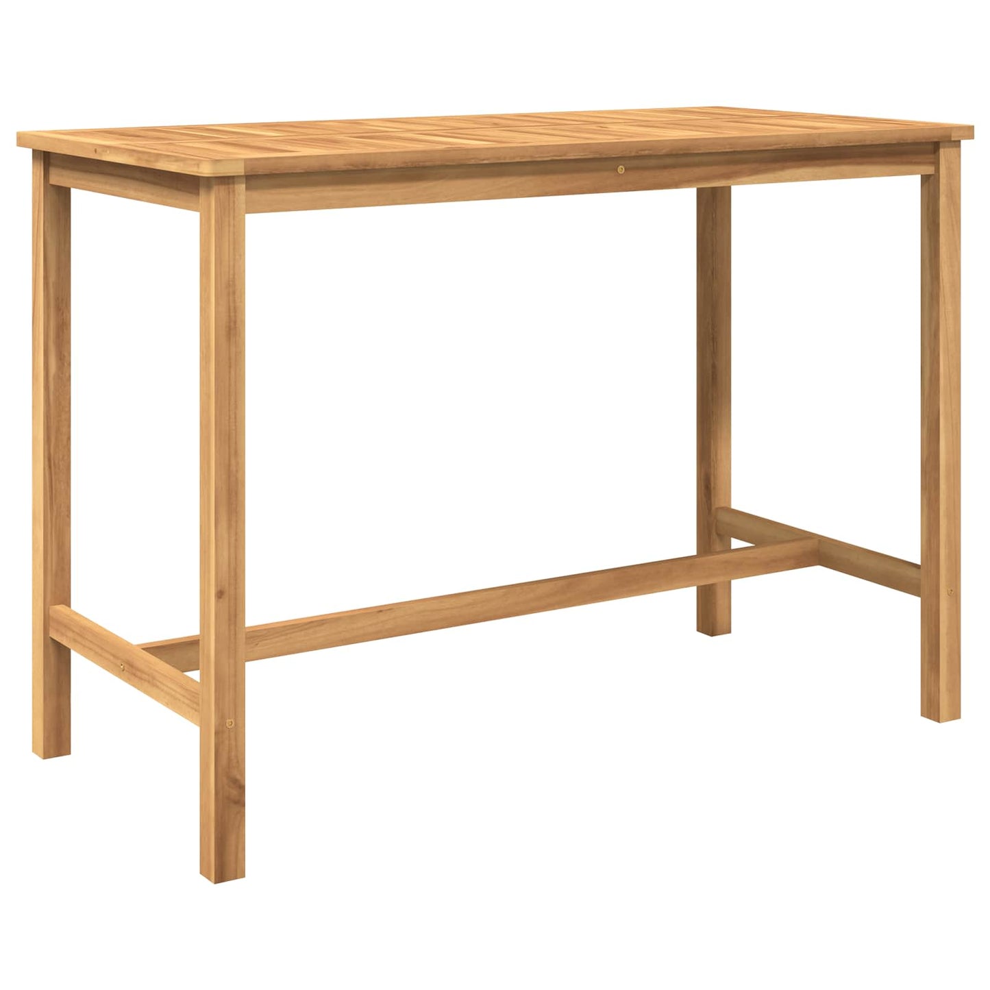 Outdoor Bar Set 7 pcs Natur Massivholz Teak