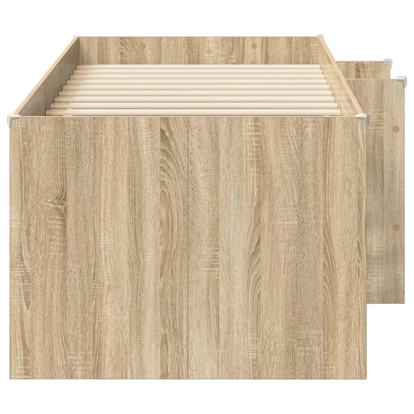 Hochbett für Kinder Sonoma-Eiche 80 x 200 cm Holzwerkstoff