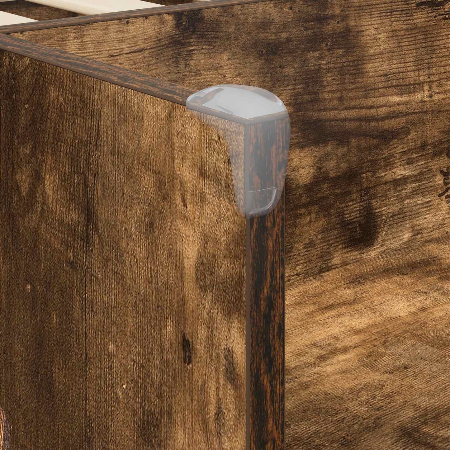 Hochbett für Kinder Altholz 80 x 200 cm Holzwerkstoff