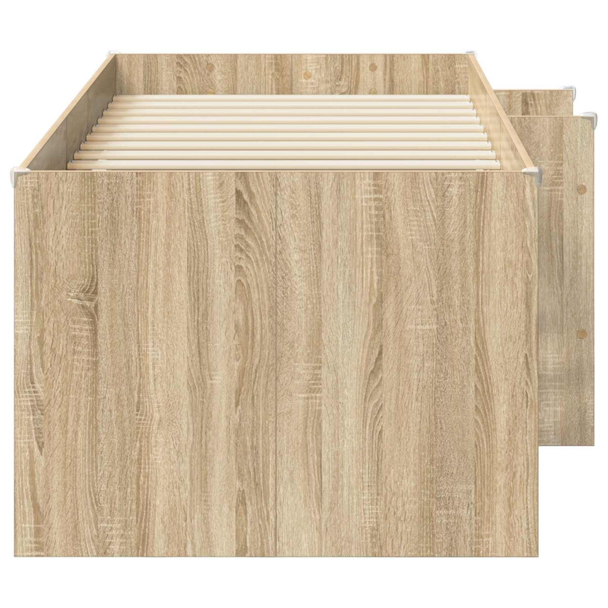 Hochbett für Kinder Sonoma-Eiche 100 x 200 cm Holzwerkstoff