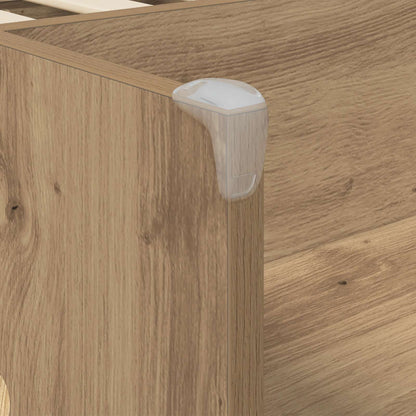 Hochbett für Kinder Artisan-Eiche 90 x 190 cm Holzwerkstoff