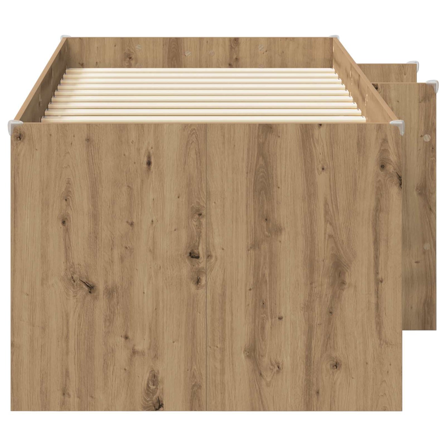Hochbett für Kinder Artisan-Eiche 90 x 190 cm Holzwerkstoff