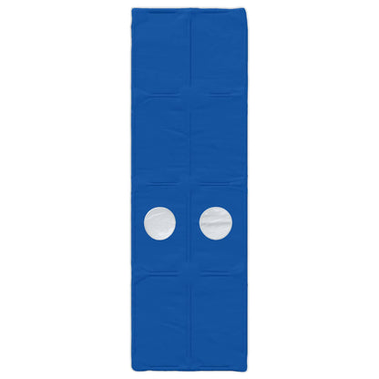 Hochbett für Kinder mit Tunnel 3 stk. Weiß und Blau