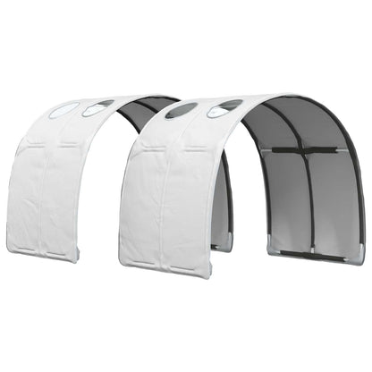 Hochbett für Kinder mit Tunnel 3 stk. Sonoma Eiche und Weiß
