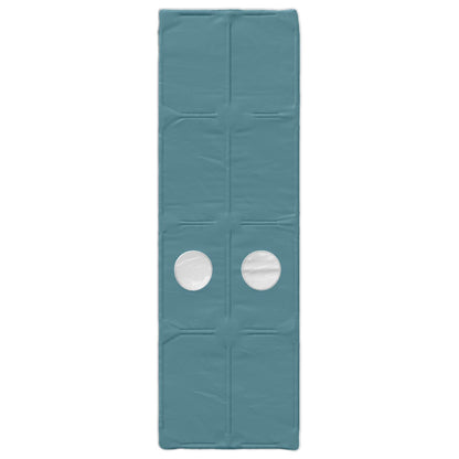 Bett mit Tunnel 3 Stk. Sonoma und Hellblau Holzwerkstoff