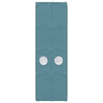 Bett mit Tunnel 3 Stk. Artisian Eiche und Hellblau