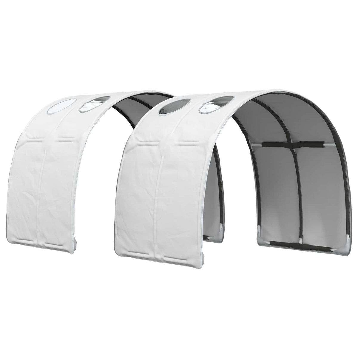 Bett mit Tunnel 3 stk. Sonoma Eiche und Schwarz