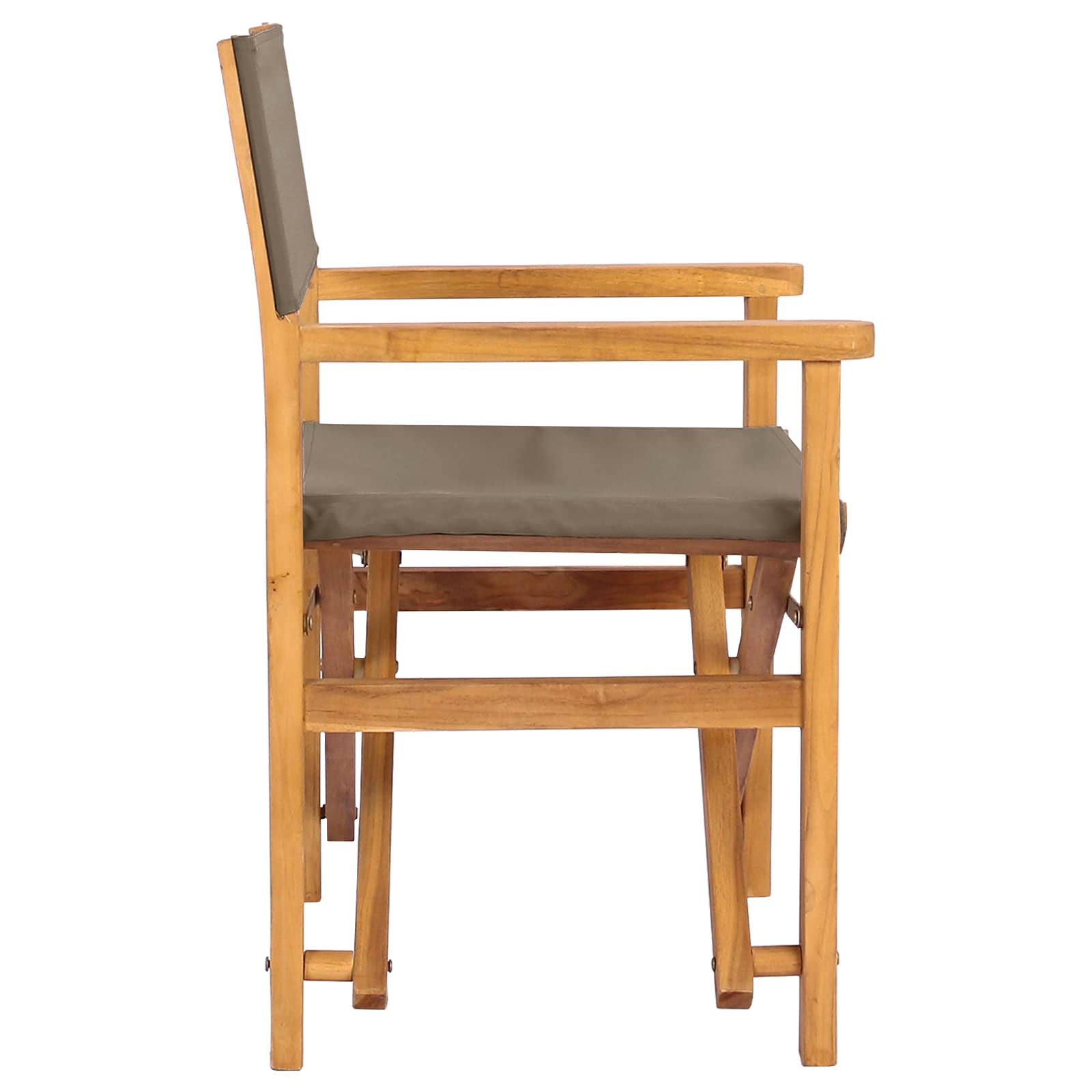 Regiestuhl 100% Polyester mit solidem Teak