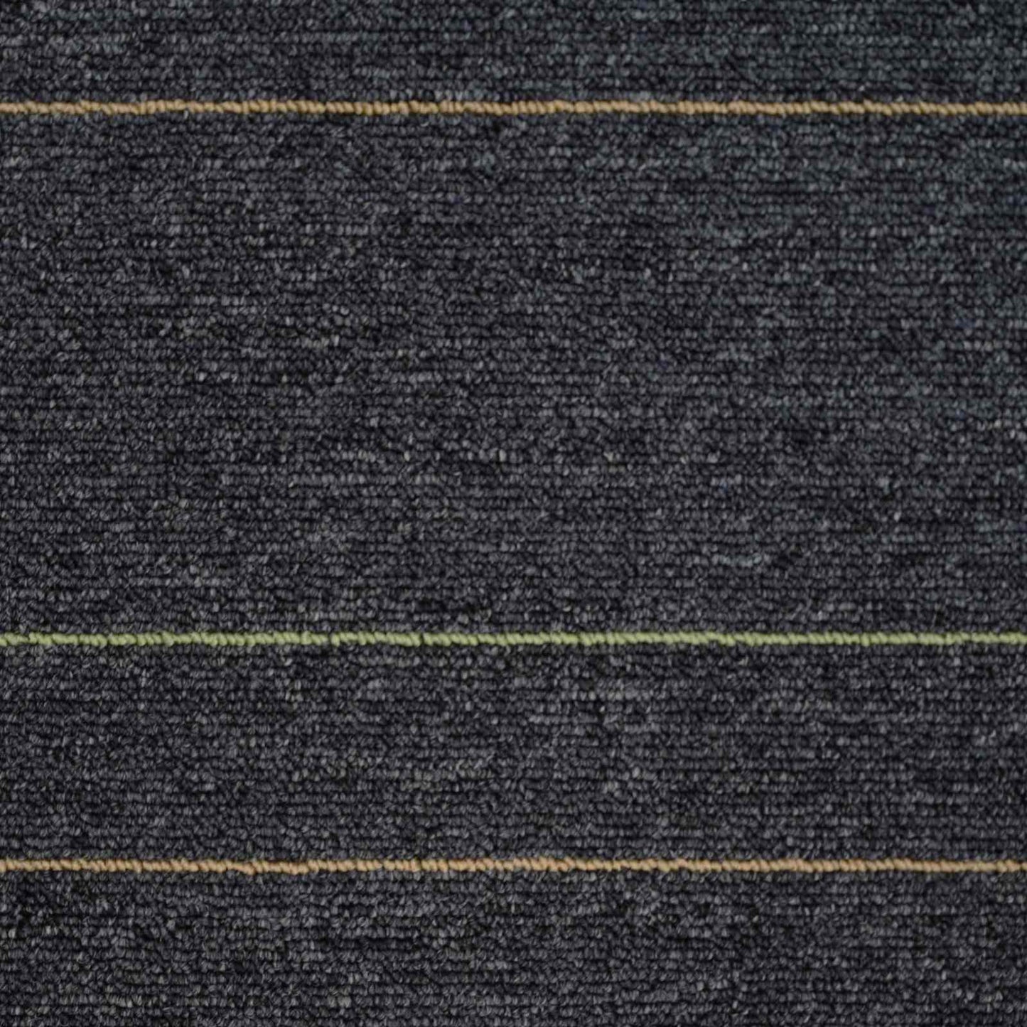 Teppichfliese Dunkelgrau mit Streifen 50 x 50 cm 4 stk.