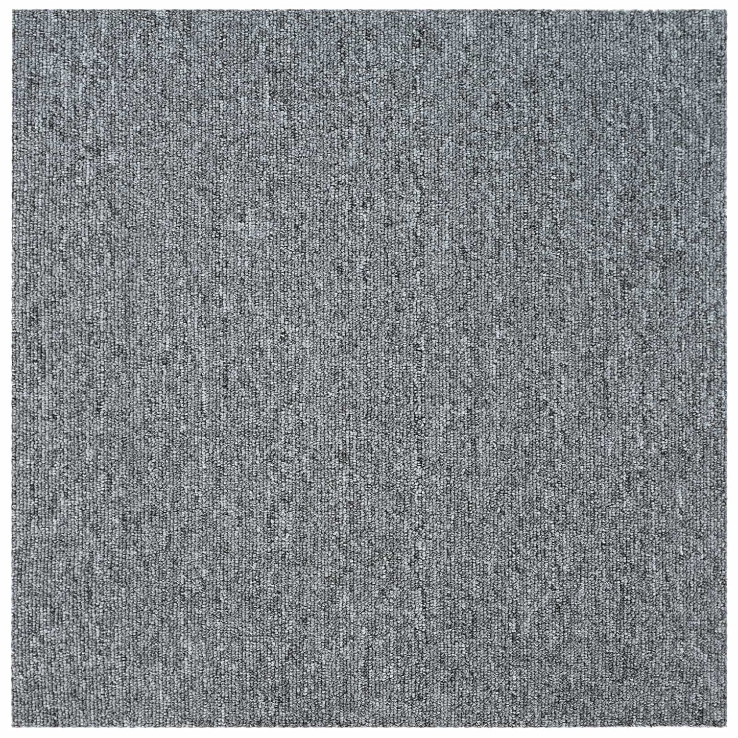 Teppichfliese Hellgrau 50 x 50 cm 20 stk. PP und Bitumen