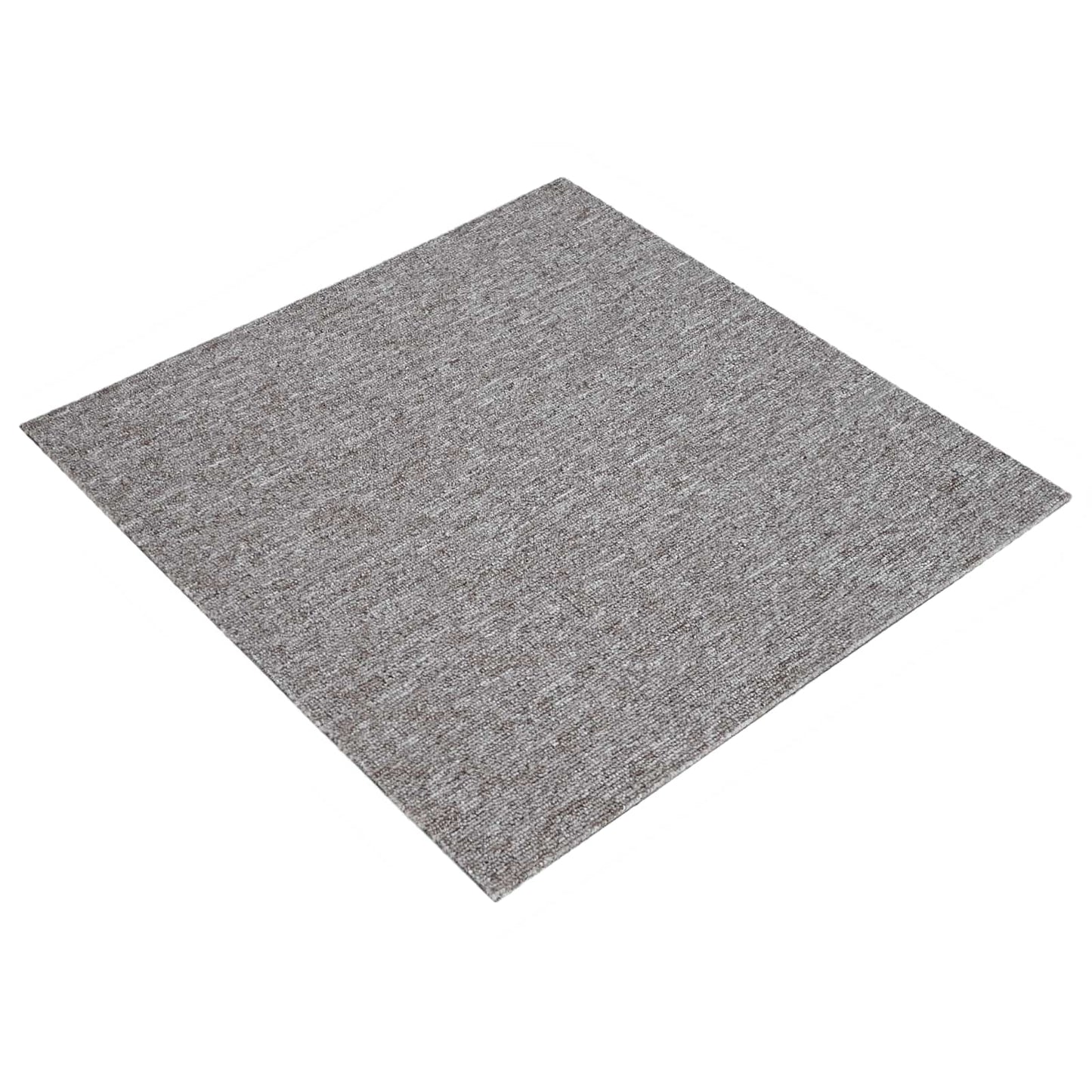 Teppichfliese Braun 50 x 50 cm 20 stk. PP und Bitumen