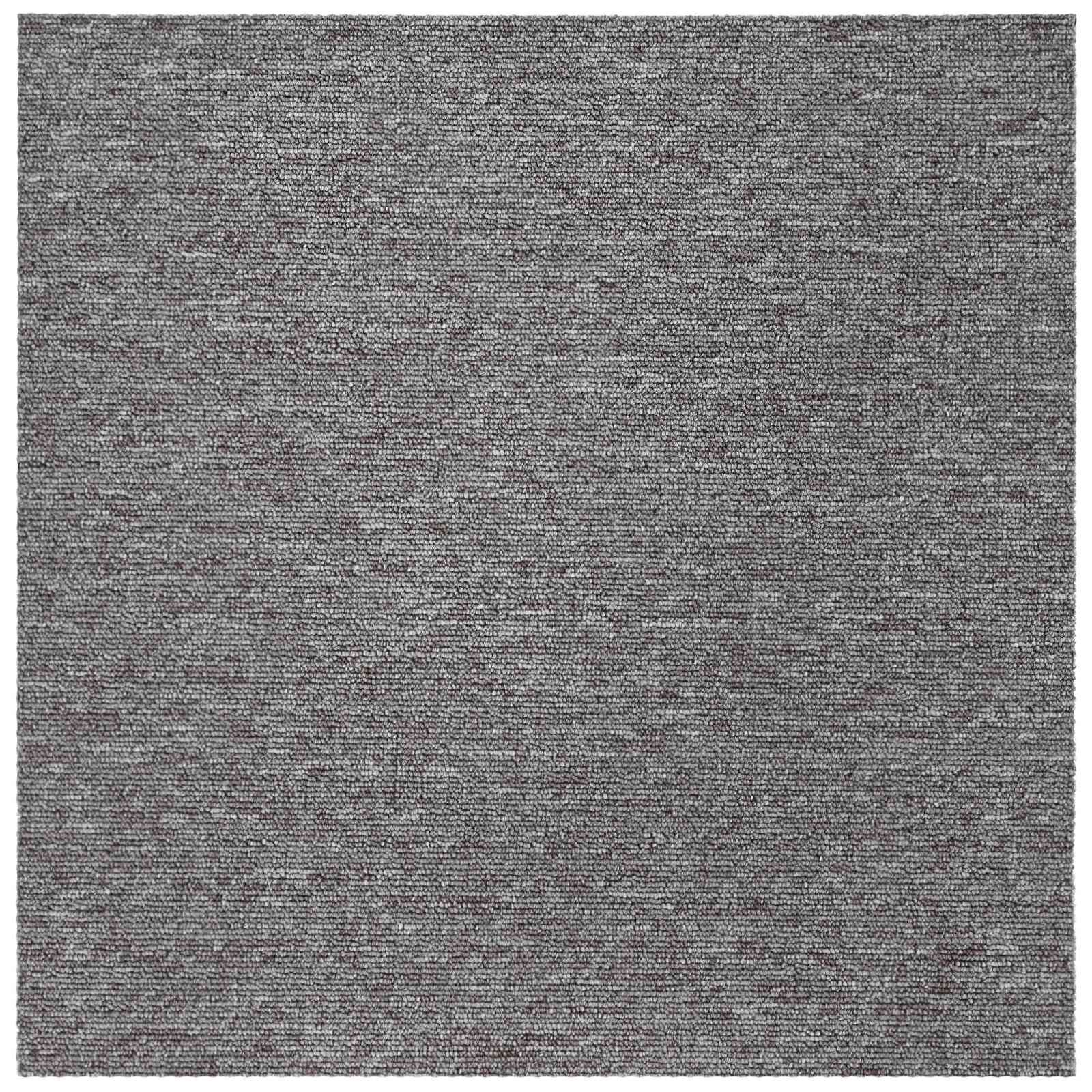 Teppichfliese Braun 50 x 50 cm 20 stk. PP und Bitumen