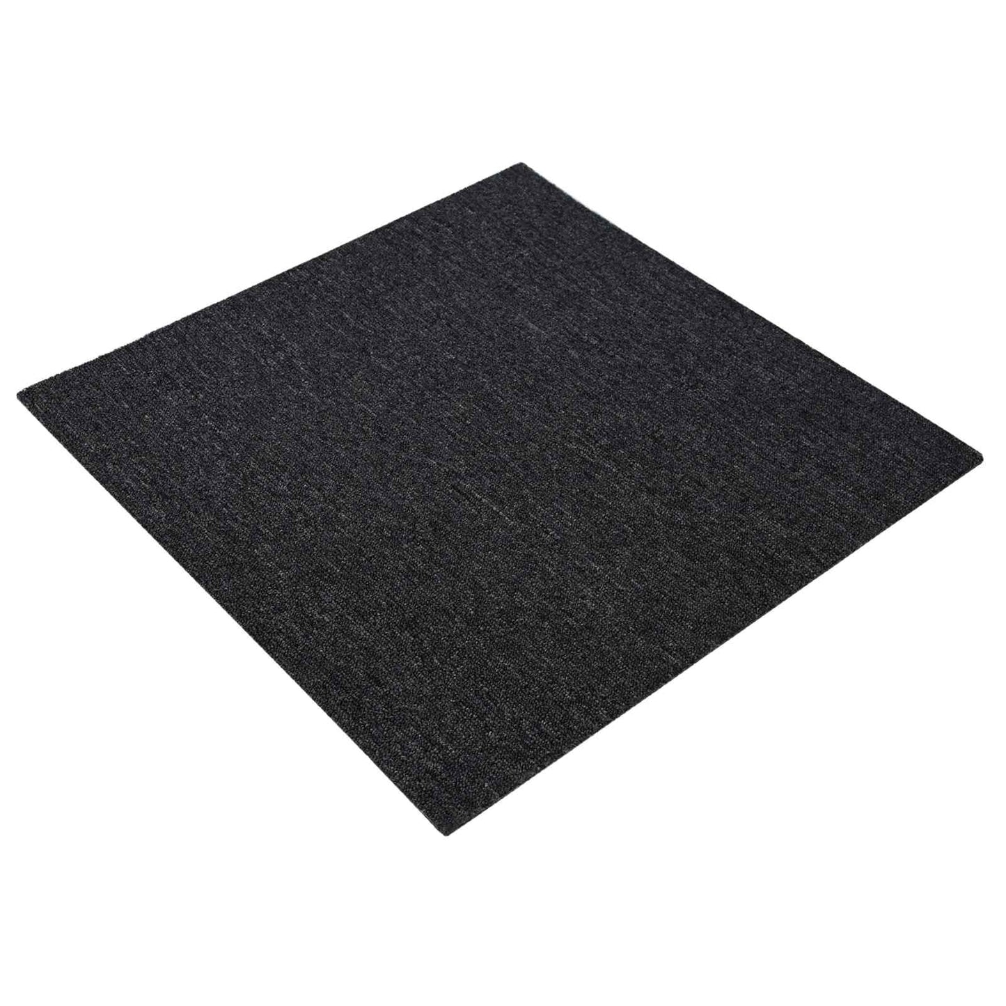 Teppichfliese Dunkelgrau 50 x 50 cm 4 stk. PP und Bitumen