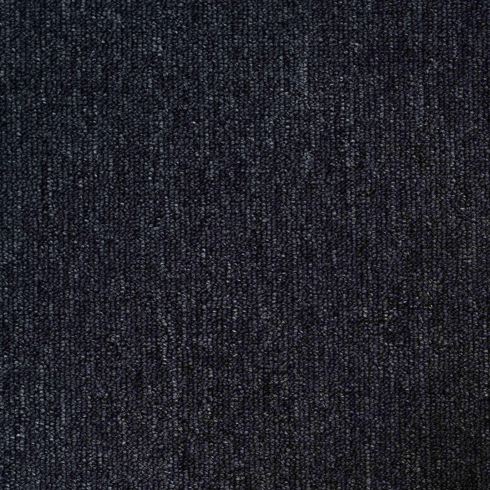 Teppichfliese Dunkelgrau 50 x 50 cm 4 stk. PP und Bitumen