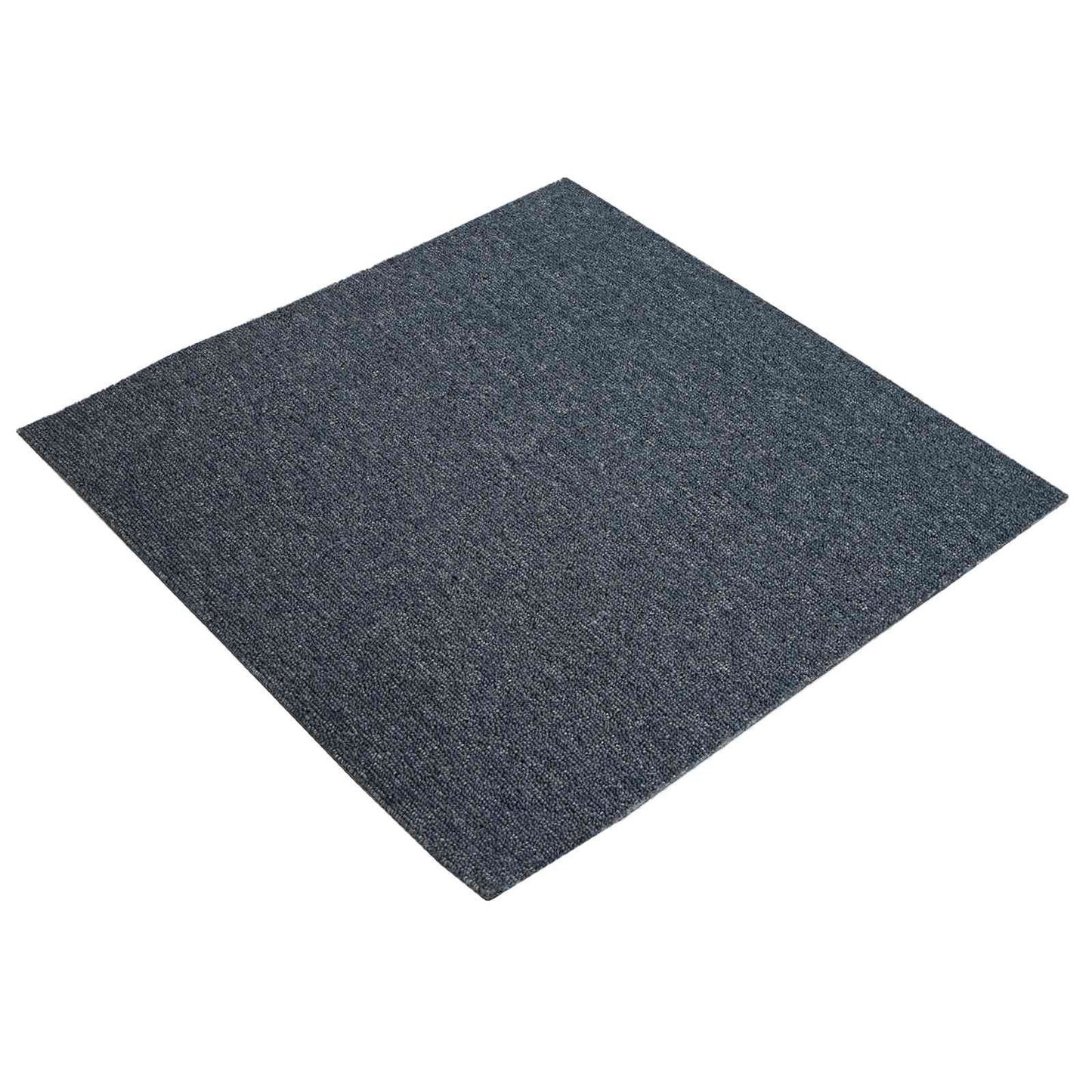 Teppichfliese Blaugrau 50 x 50 cm 36 stk. PP und Bitumen