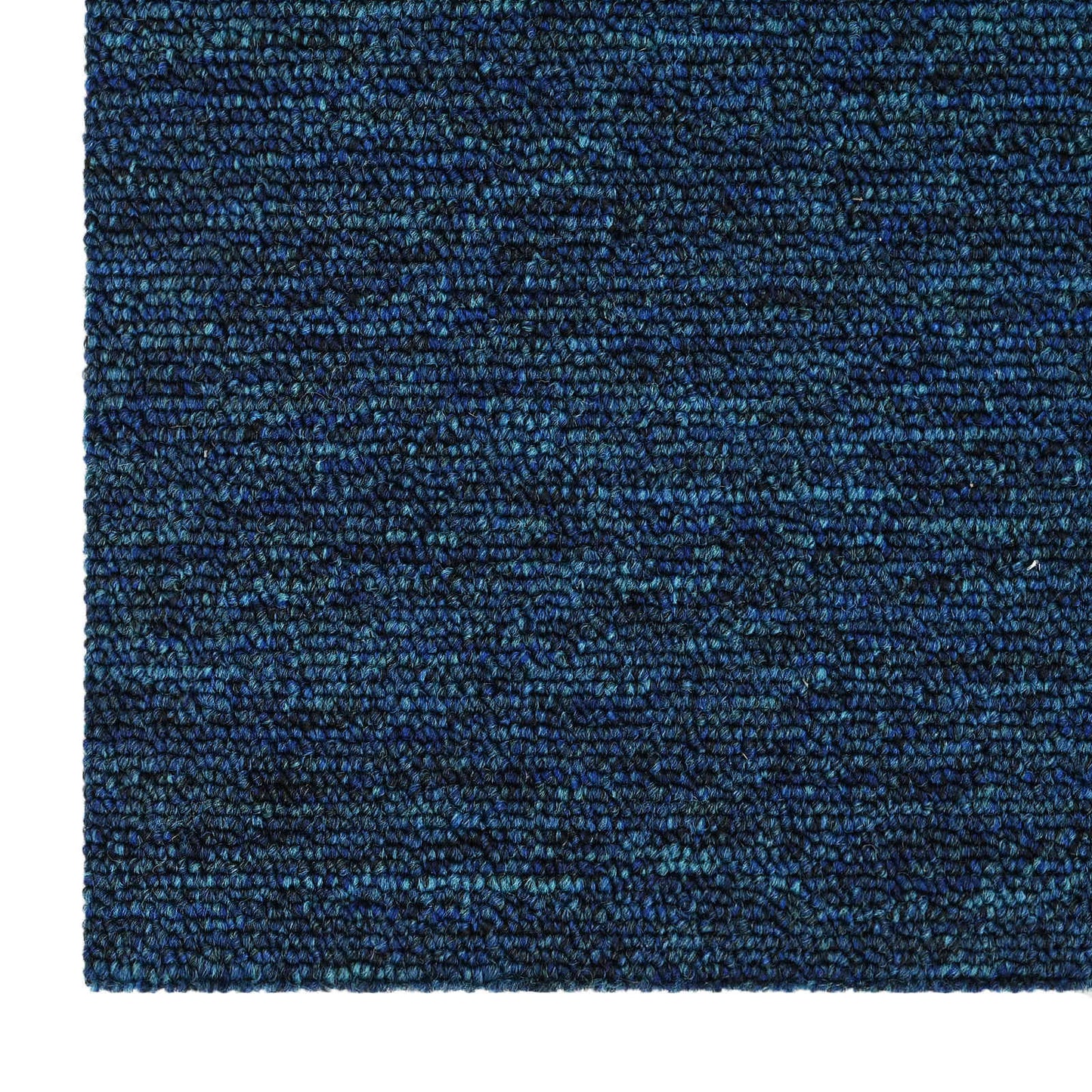 Teppichfliese Blau 50 x 50 cm 20 stk. PP und Bitumen