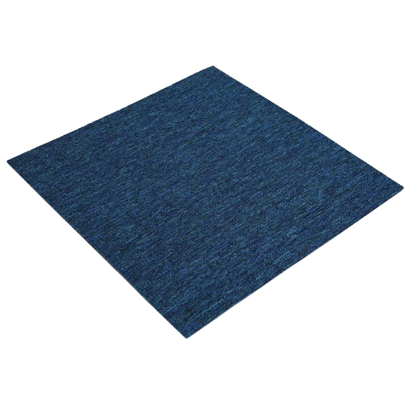 Teppichfliese Blau 50 x 50 cm 20 stk. PP und Bitumen