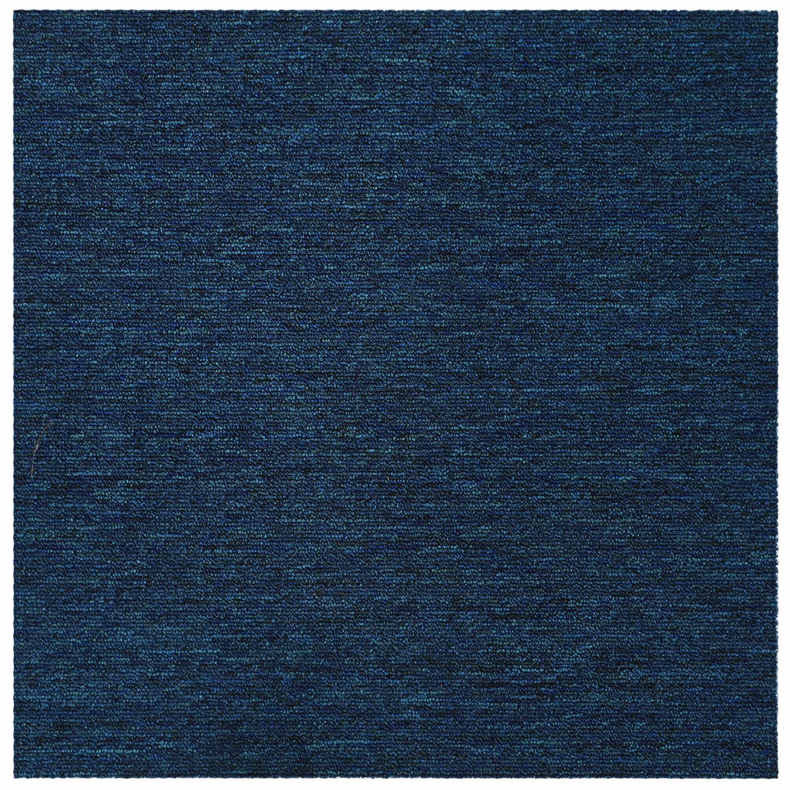 Teppichfliese Blau 50 x 50 cm 20 stk. PP und Bitumen