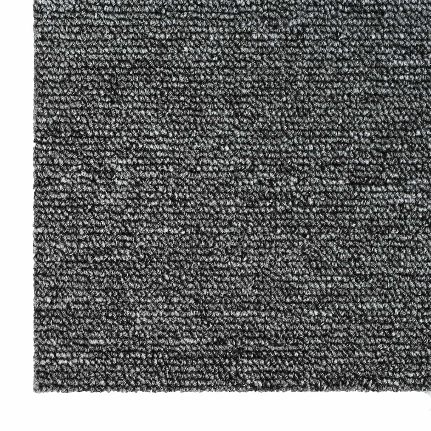 Teppichfliese Mittelgrau 50 x 50 cm 20 stk. PP und Bitumen