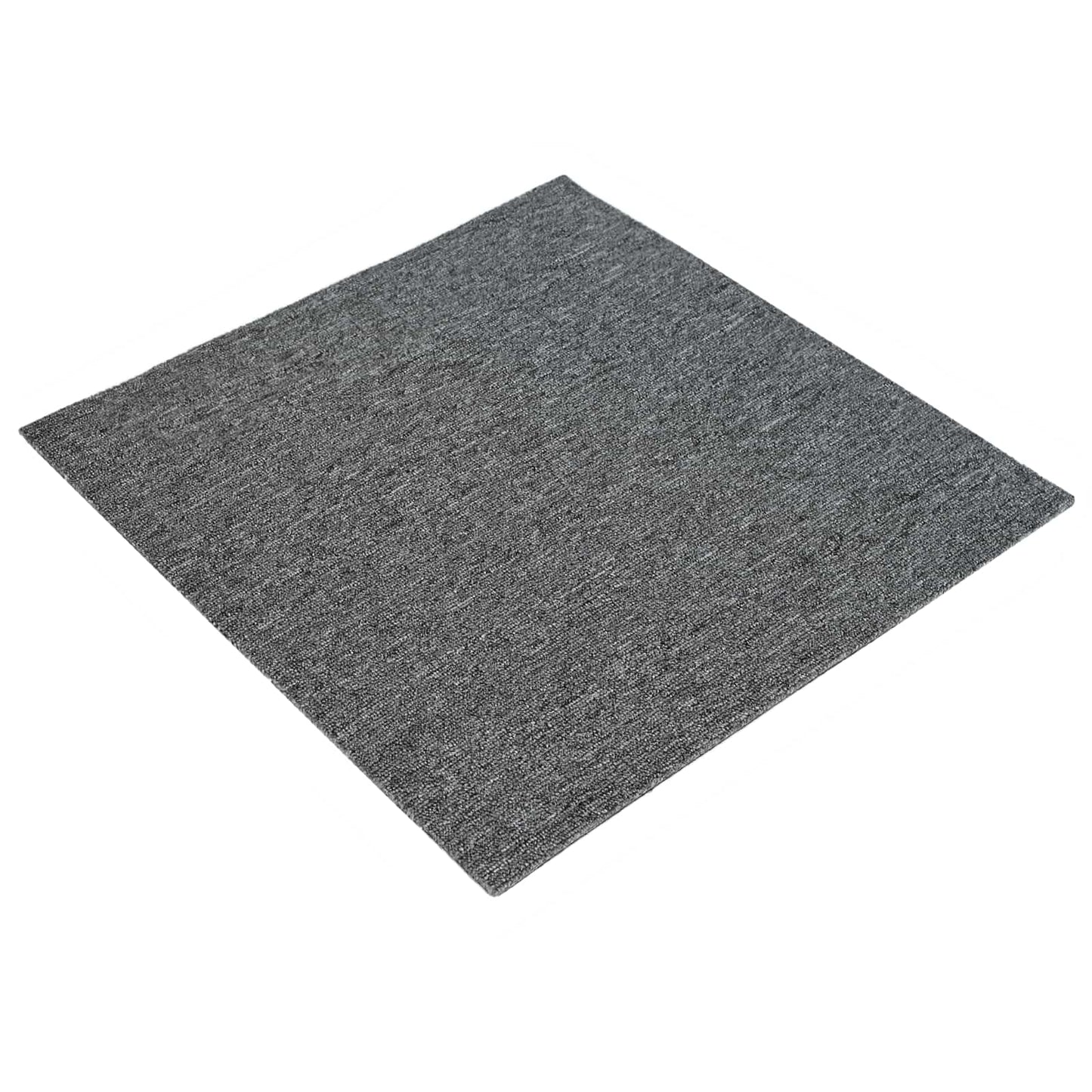 Teppichfliese Mittelgrau 50 x 50 cm 36 stk. PP und Bitumen