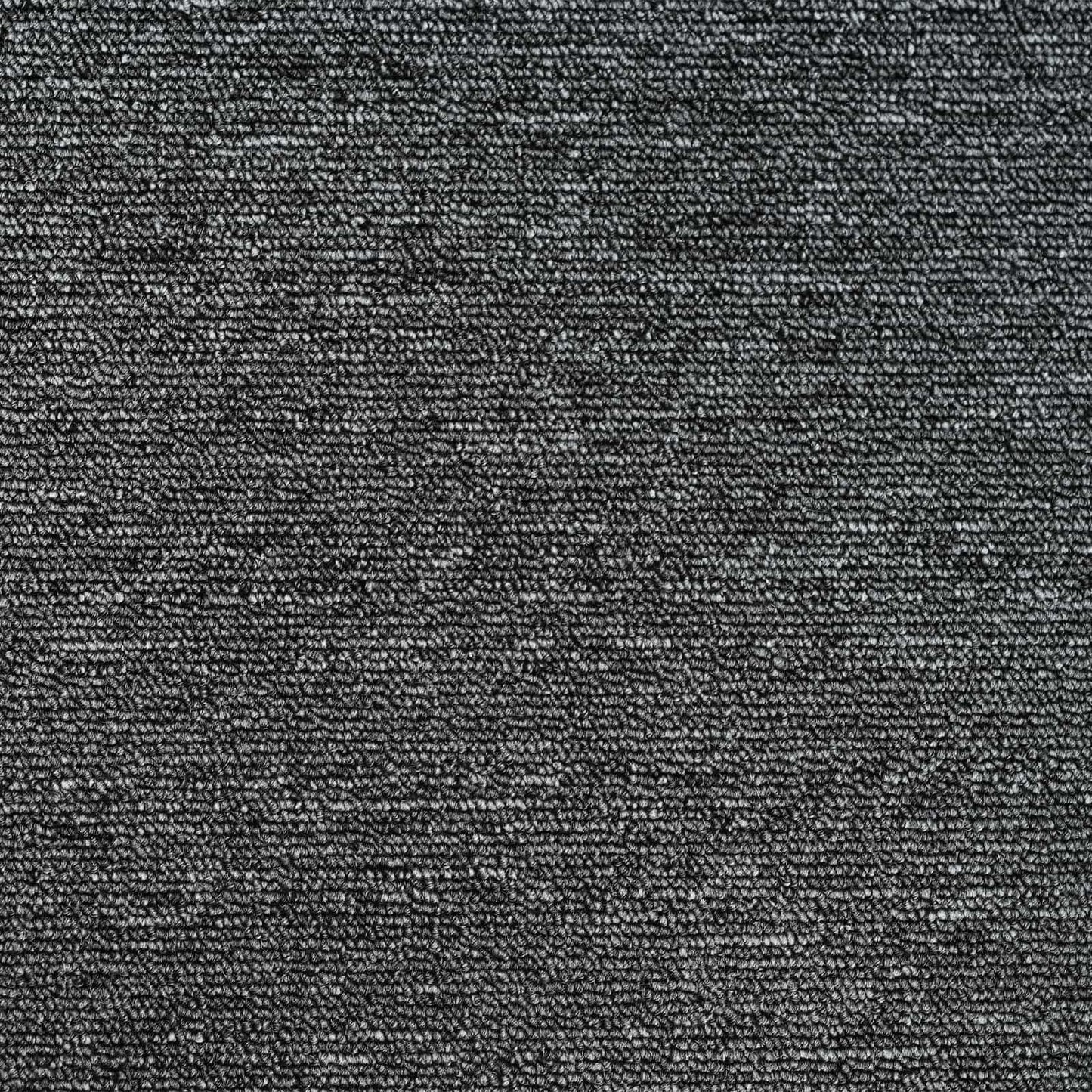 Teppichfliese Mittelgrau 50 x 50 cm 36 stk. PP und Bitumen