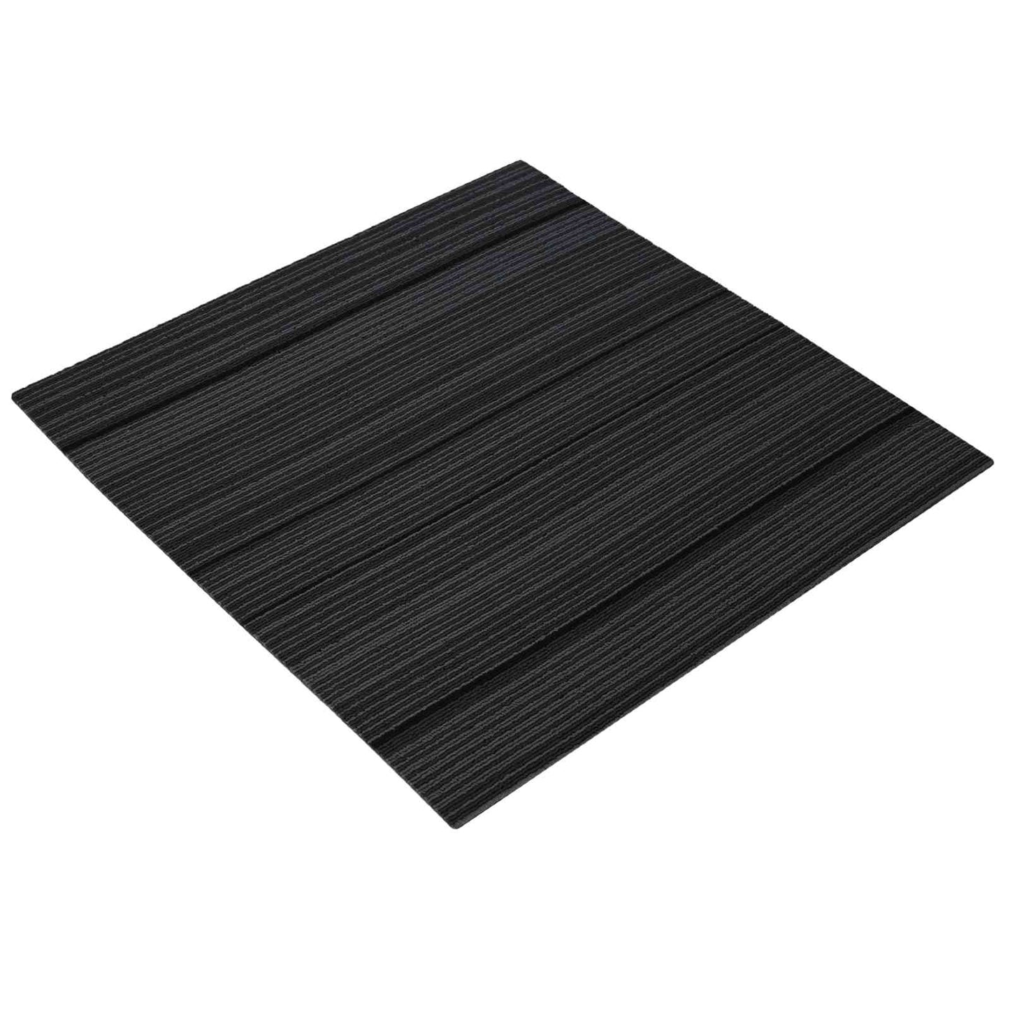 Teppichfliese Gestreift Hellgrau 50 x 50 cm 20 Stk.