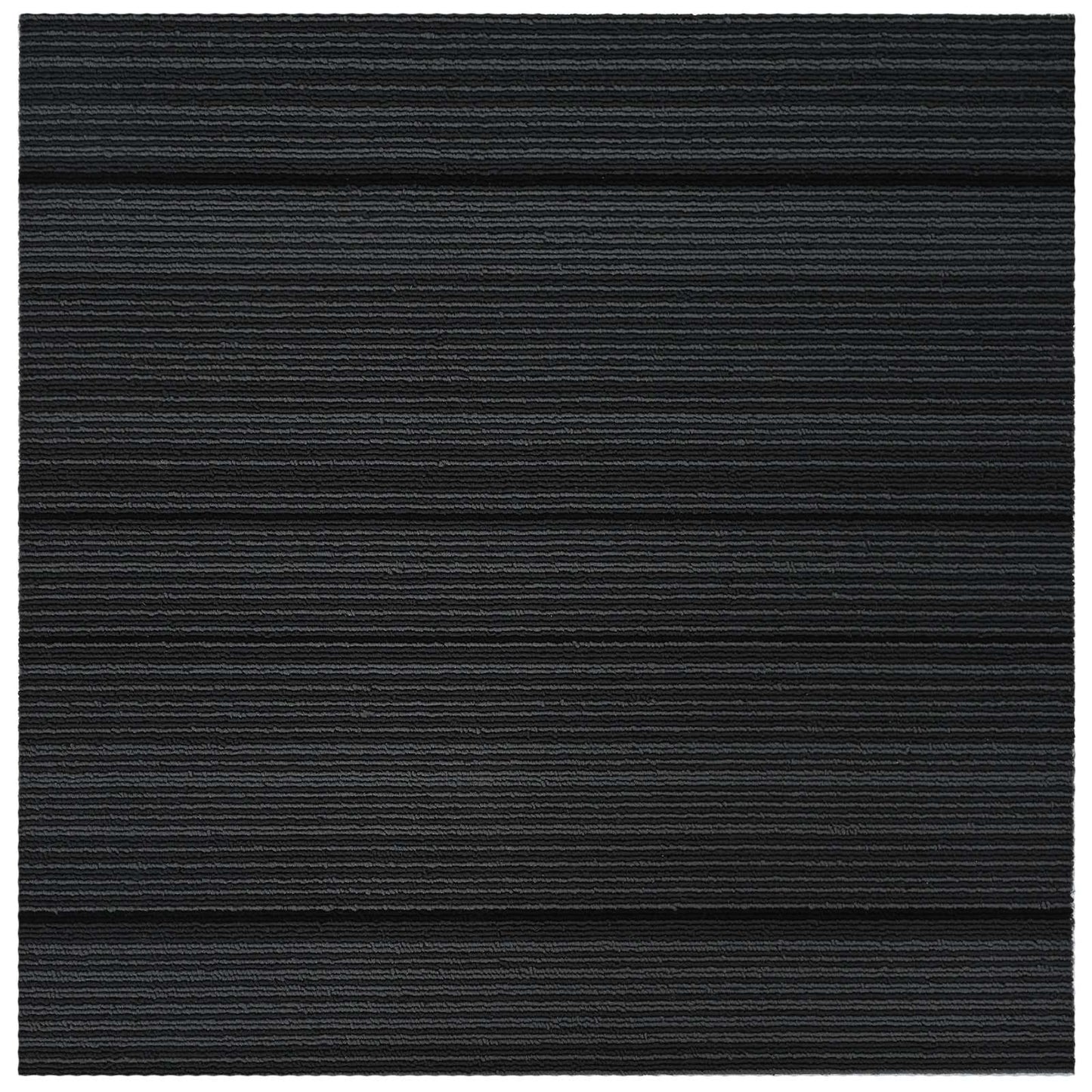 Teppichfliese Gestreift Hellgrau 50 x 50 cm 20 Stk.