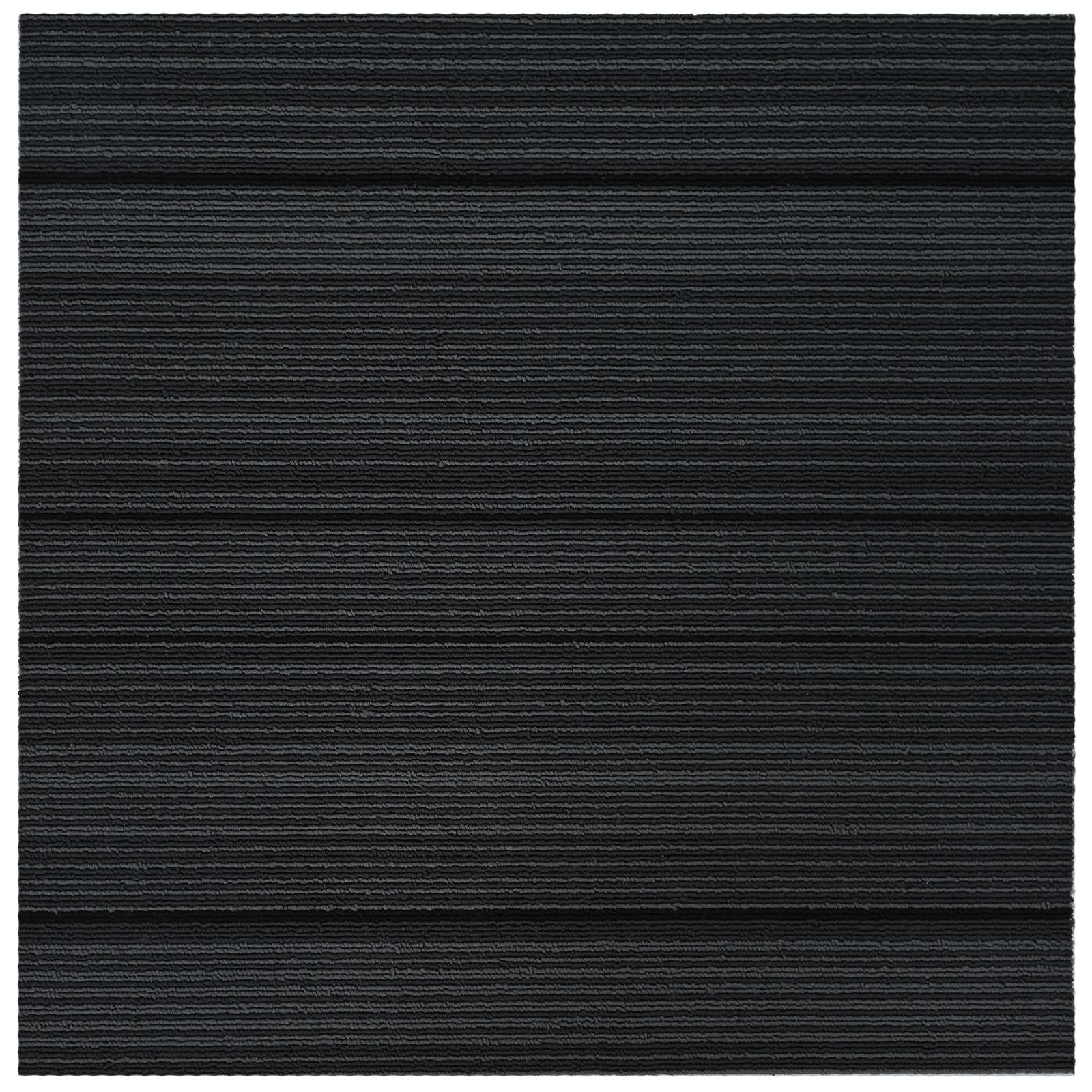 Teppichfliese Gestreift Hellgrau 50 x 50 cm 20 Stk.