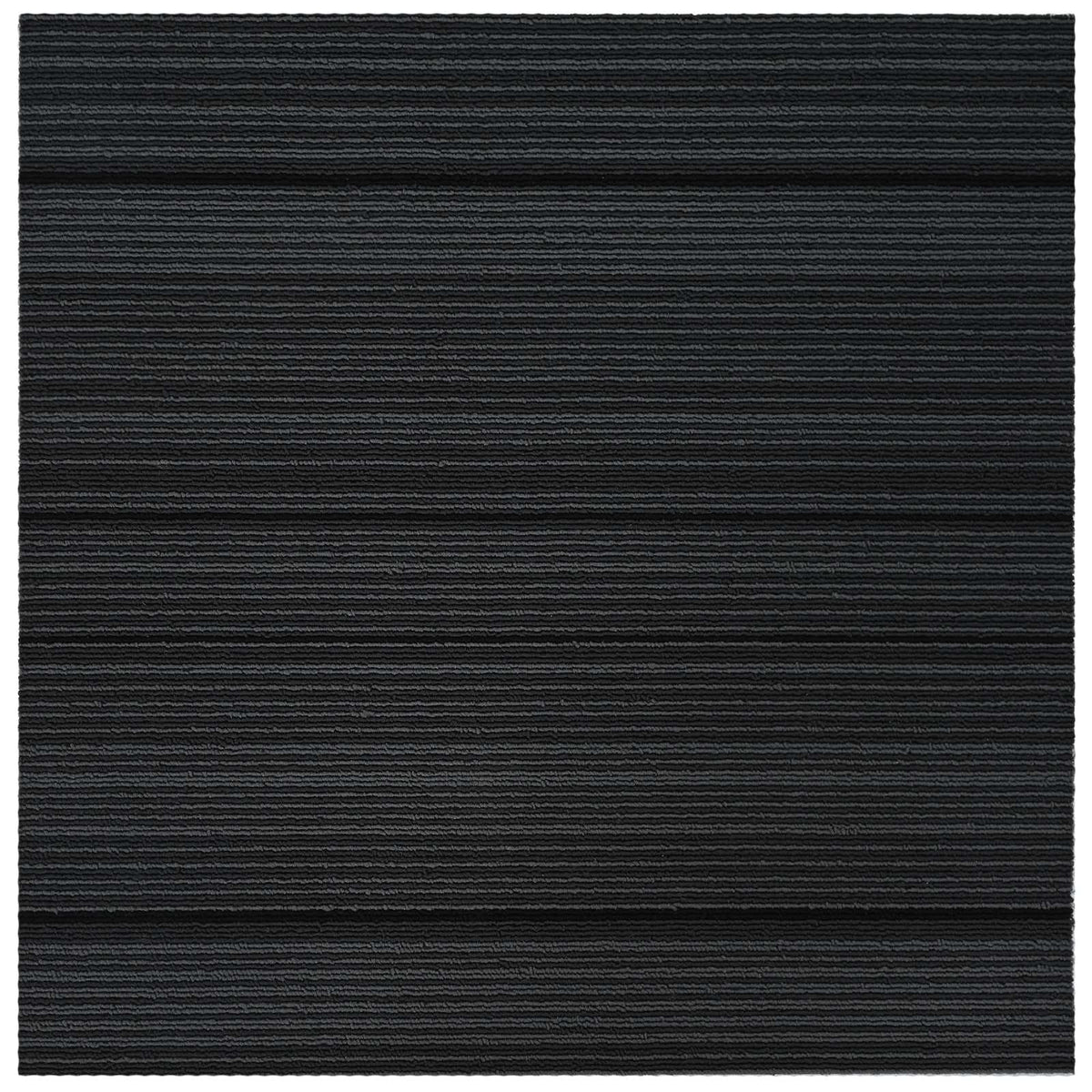 Teppichfliese Gestreift Hellgrau 50 x 50 cm 20 stk.