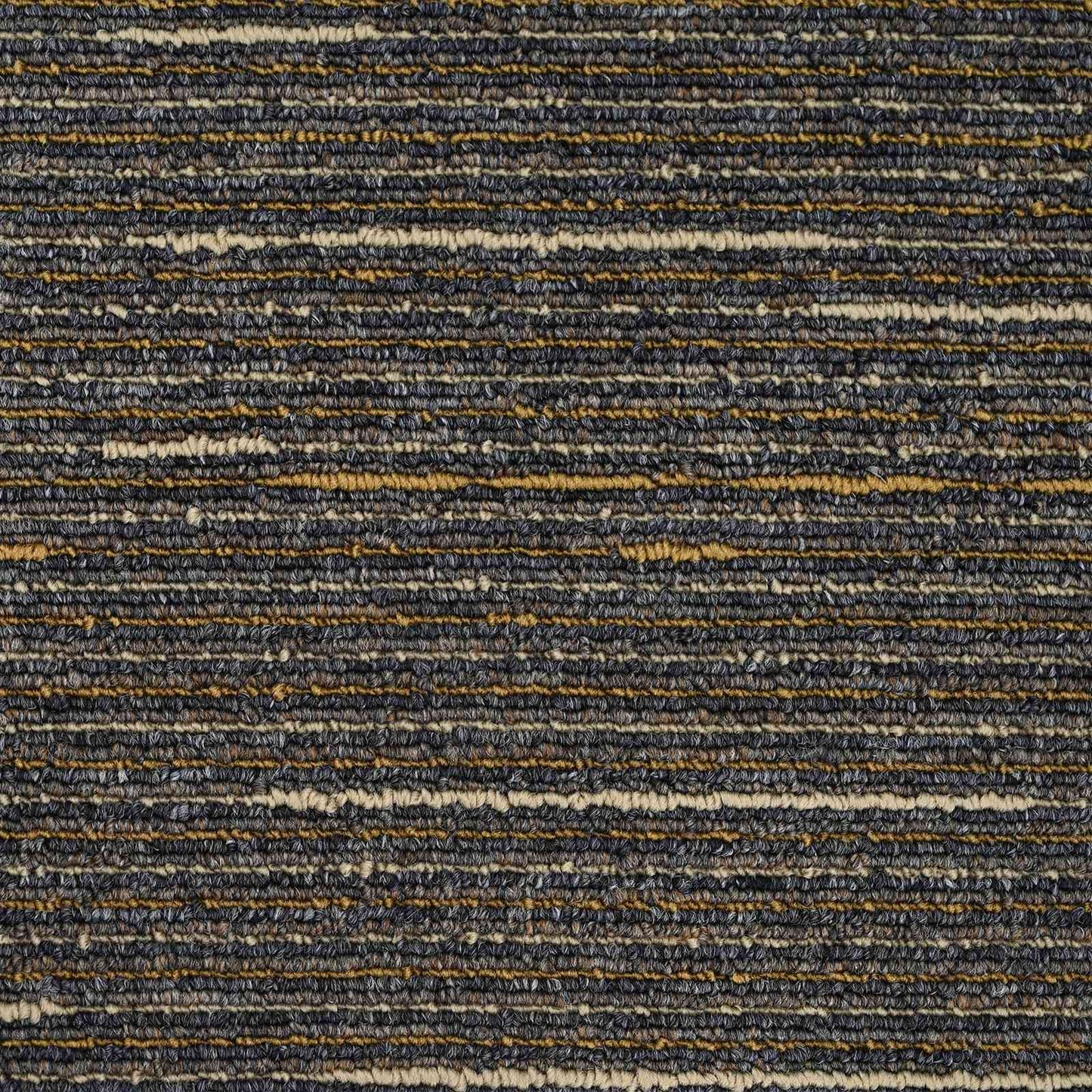Teppichfliese Gestreift Hellbraun 50 x 50 cm 20 stk.
