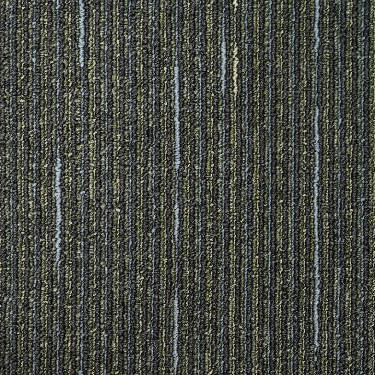 Teppichfliese Gestreift Hellgrün 50 x 50 cm 20 stk.