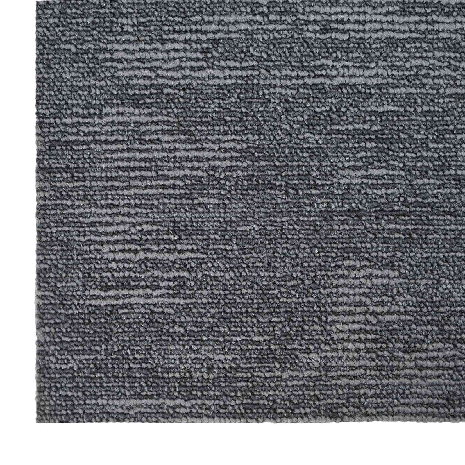 Teppichfliese Himmelgrau 50 x 50 cm 20 stk. PP und Bitumen