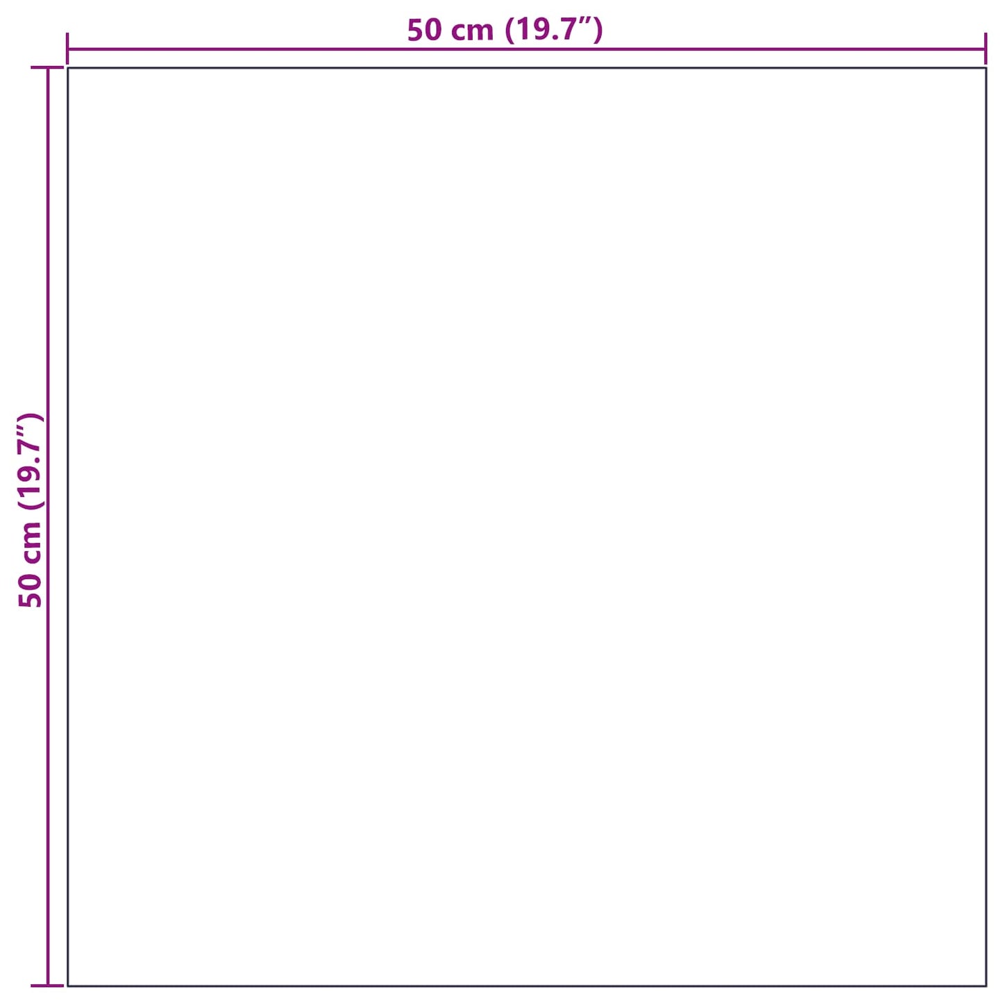 Teppichfliese Betongrau 50 x 50 cm 4 stk. PP und Bitumen