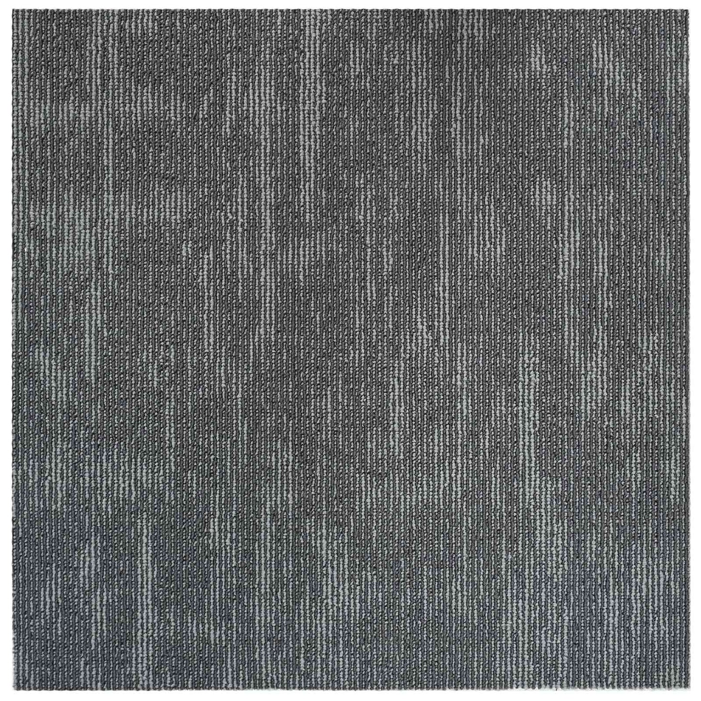 Teppichfliese Betongrau 50 x 50 cm 4 stk. PP und Bitumen
