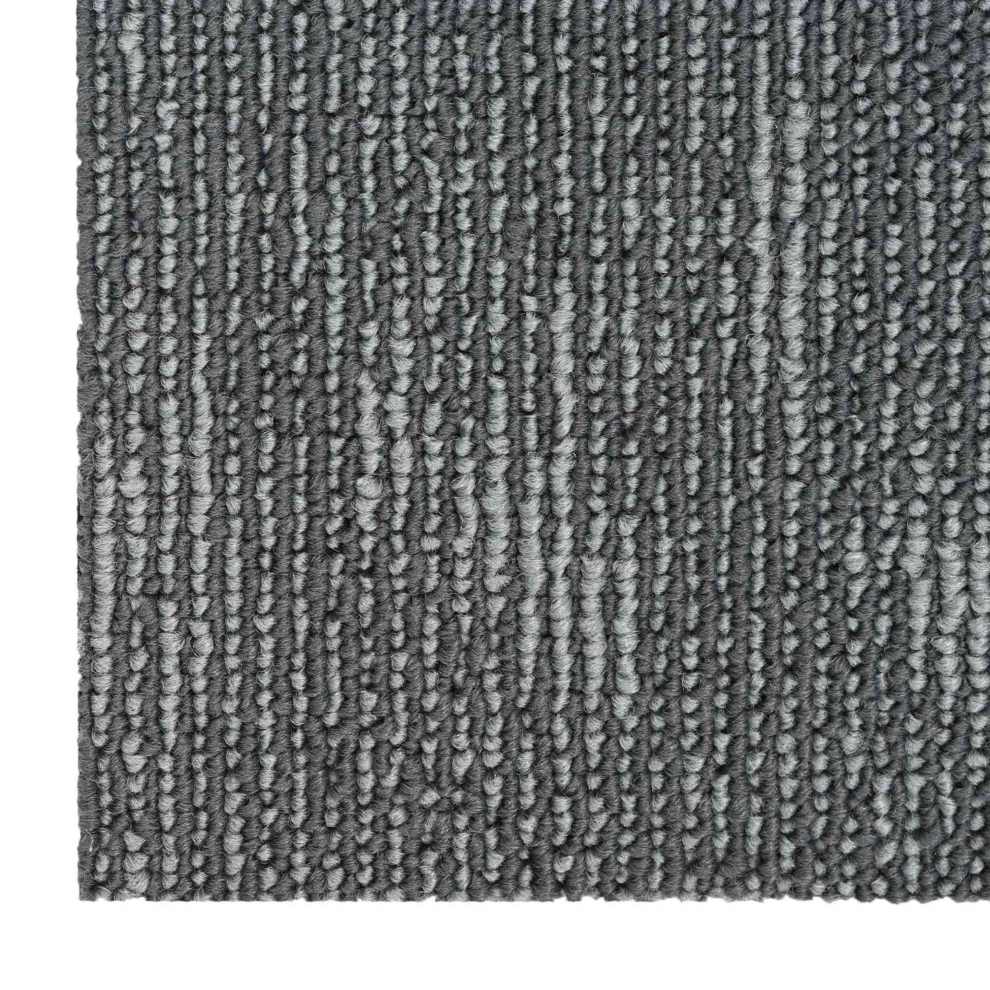 Teppichfliese Betongrau 50 x 50 cm 36 stk. PP und Bitumen