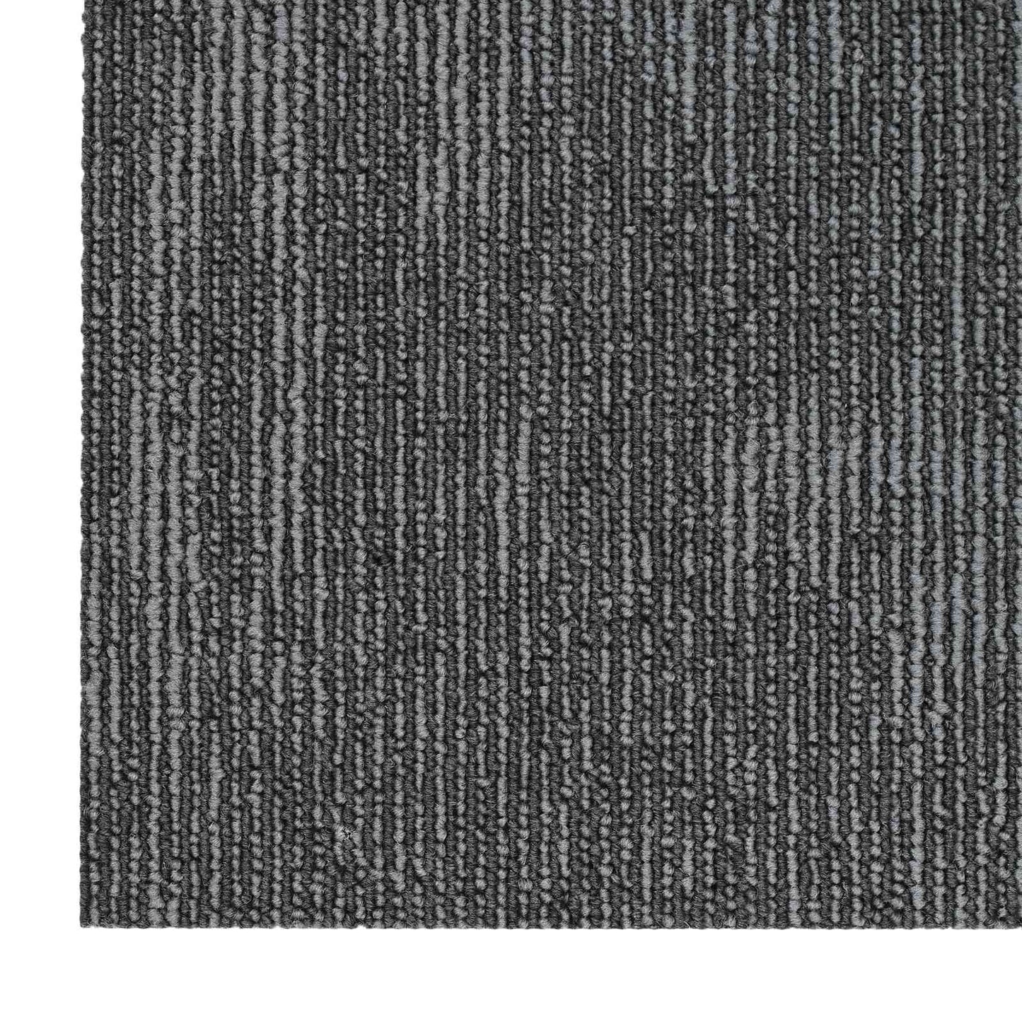 Teppichfliese Dunkelgrau 50 x 50 cm 20 stk. PP und Bitumen