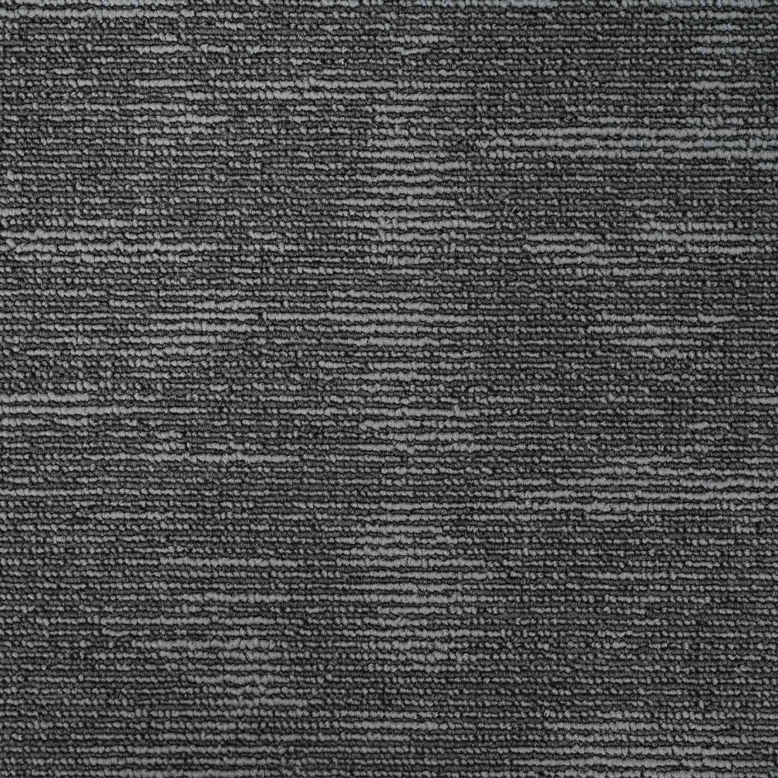 Teppichfliese Dunkelgrau 50 x 50 cm 20 stk. PP und Bitumen