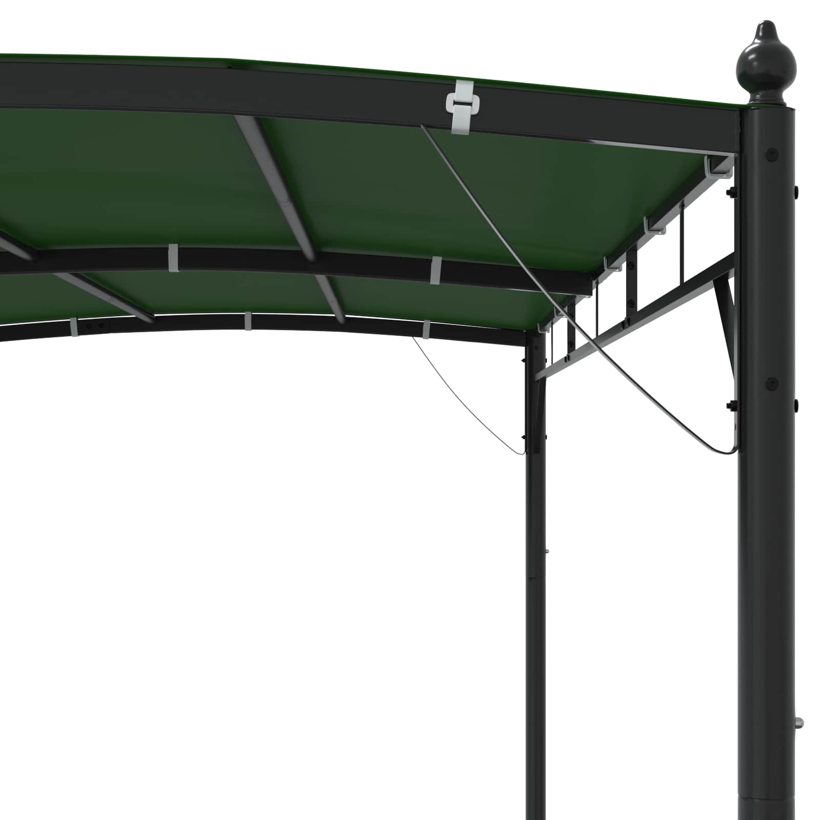 Pavillon 3 x 3 x 2,55 m Grün