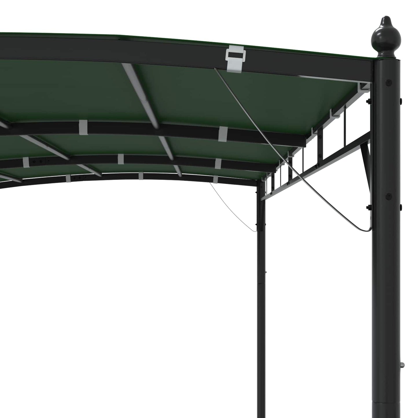 Pavillon 4 x 3 x 2,55 m Grün