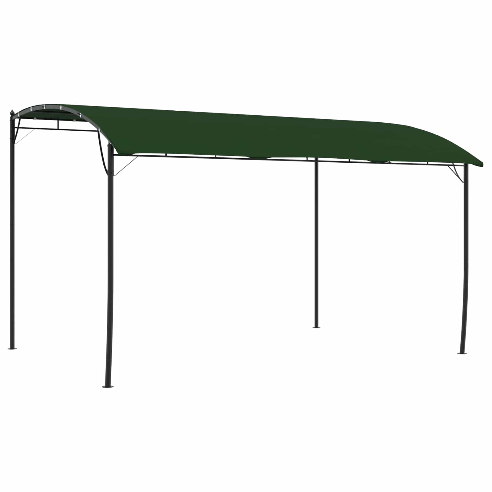 Pavillon 4 x 3 x 2,55 m Grün