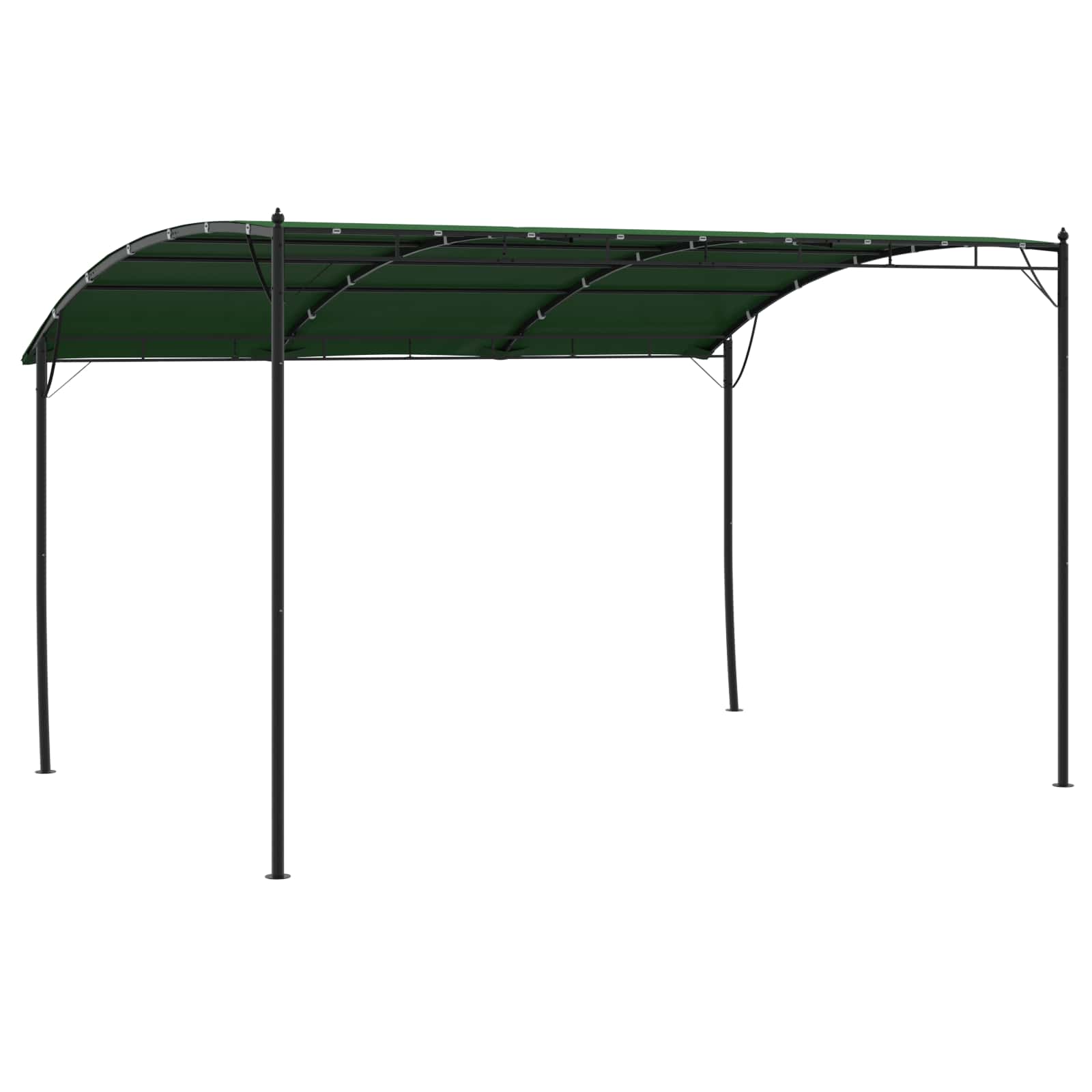 Pavillon 4 x 3 x 2,55 m Grün